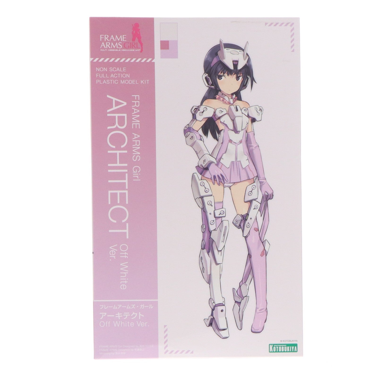 【中古即納】[PTM] フレームアームズ・ガール アーキテクト Off White Ver. プラモデル(FG030) コトブキヤ(20180328)