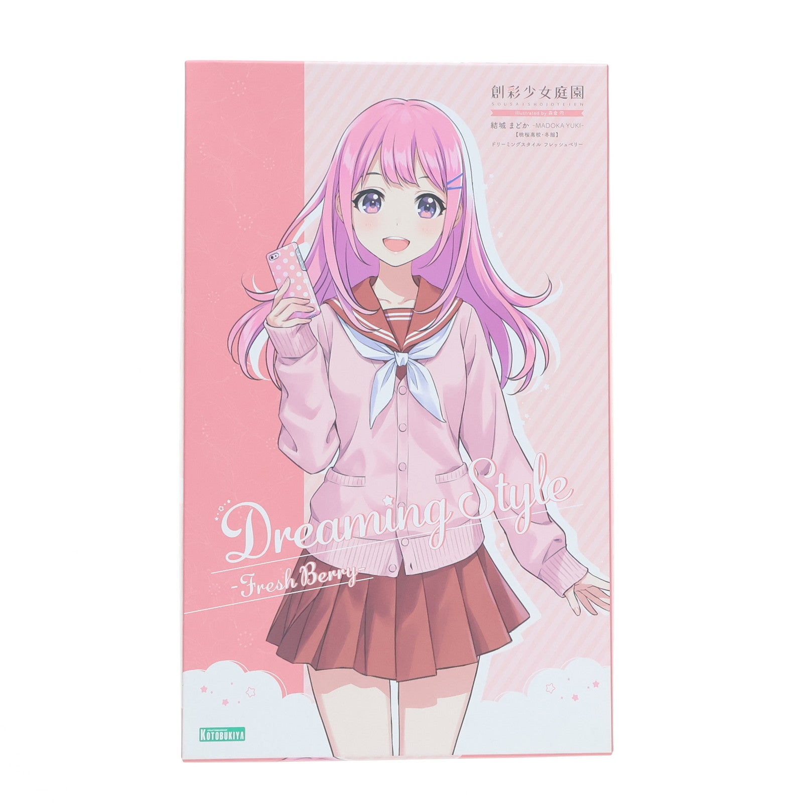 【中古即納】[PTM] コトブキヤショップ限定 創彩少女庭園 1/10 結城まどか【桃桜高校・冬服】(ゆうきまどか) ドリーミングスタイル フレッシュベリー プラモデル(JK006) コトブキヤ(20210131)