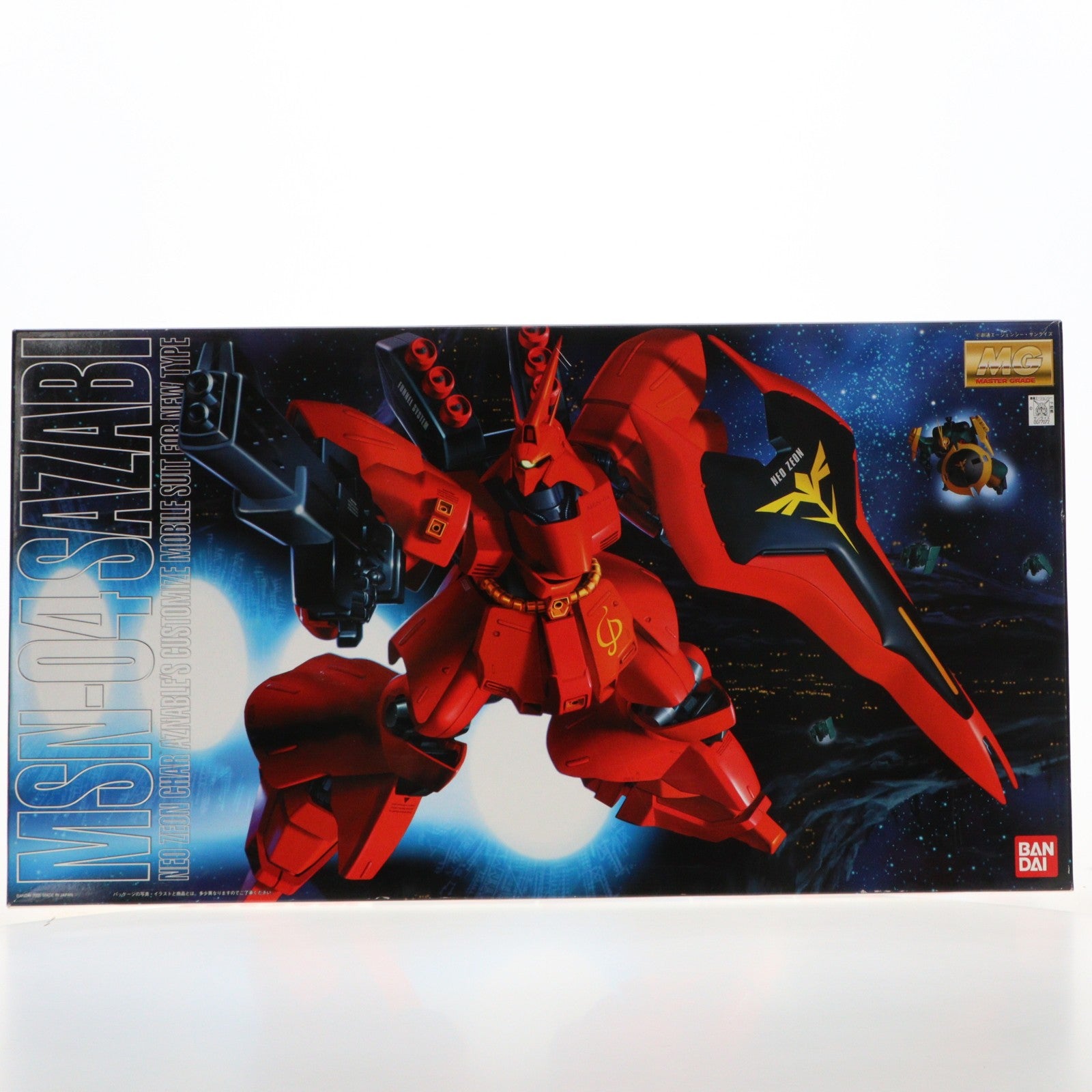 【中古即納】[PTM] MG 1/100 MSN-04 サザビー 機動戦士ガンダム 逆襲のシャア プラモデル(0077072) バンダイ(20170802)