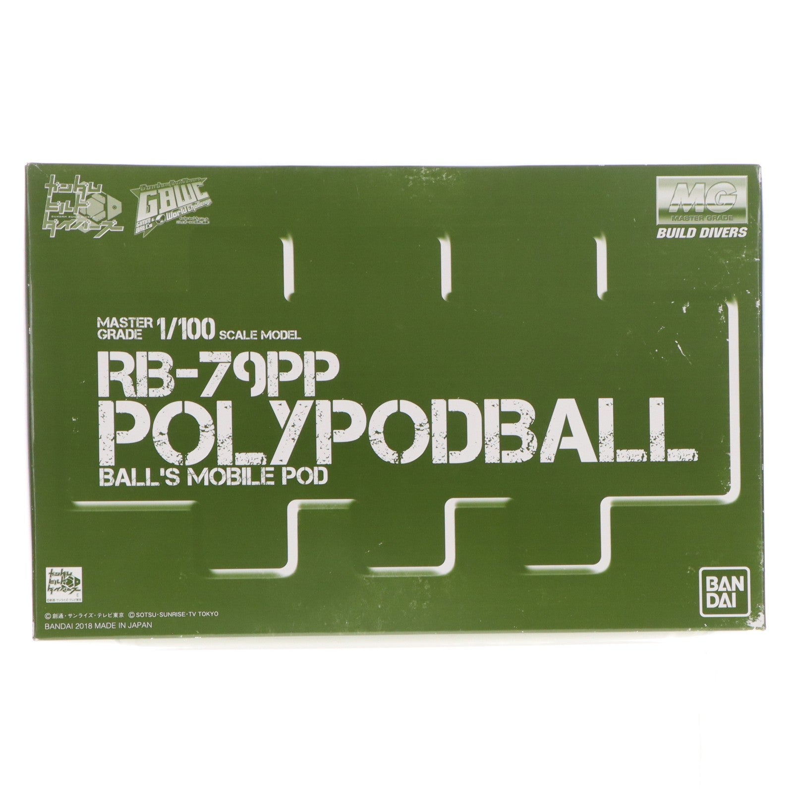 【中古即納】[PTM] プレミアムバンダイ限定 MG 1/100 ポリポッドボール ガンダムビルドダイバーズ GIMM&BALL's World Challenge プラモデル(0229976) バンダイ(20180831)