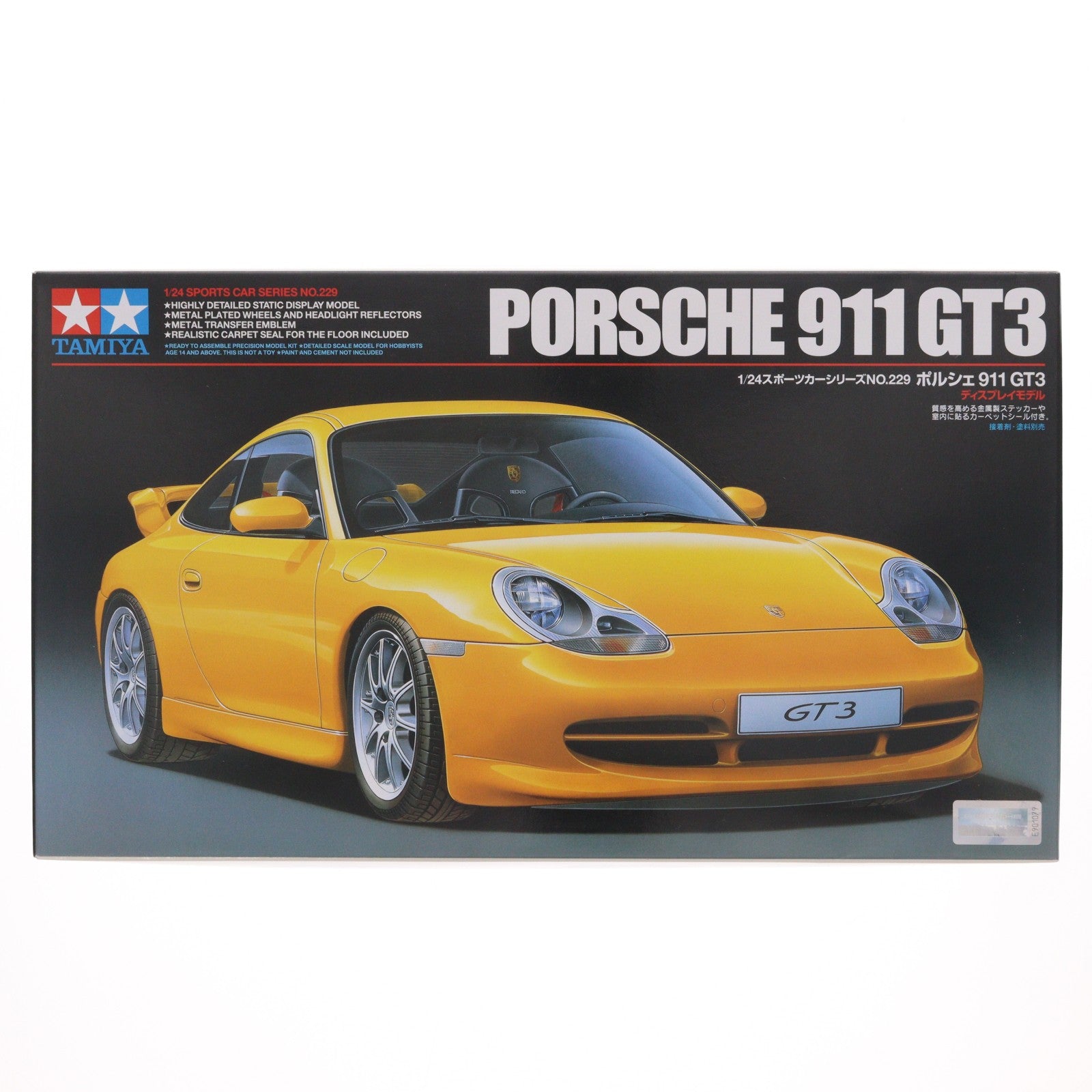 【中古即納】[PTM] スポーツカーシリーズ No.229 1/24 ポルシェ 911 GT3 プラモデル(24229) タミヤ(20010301)