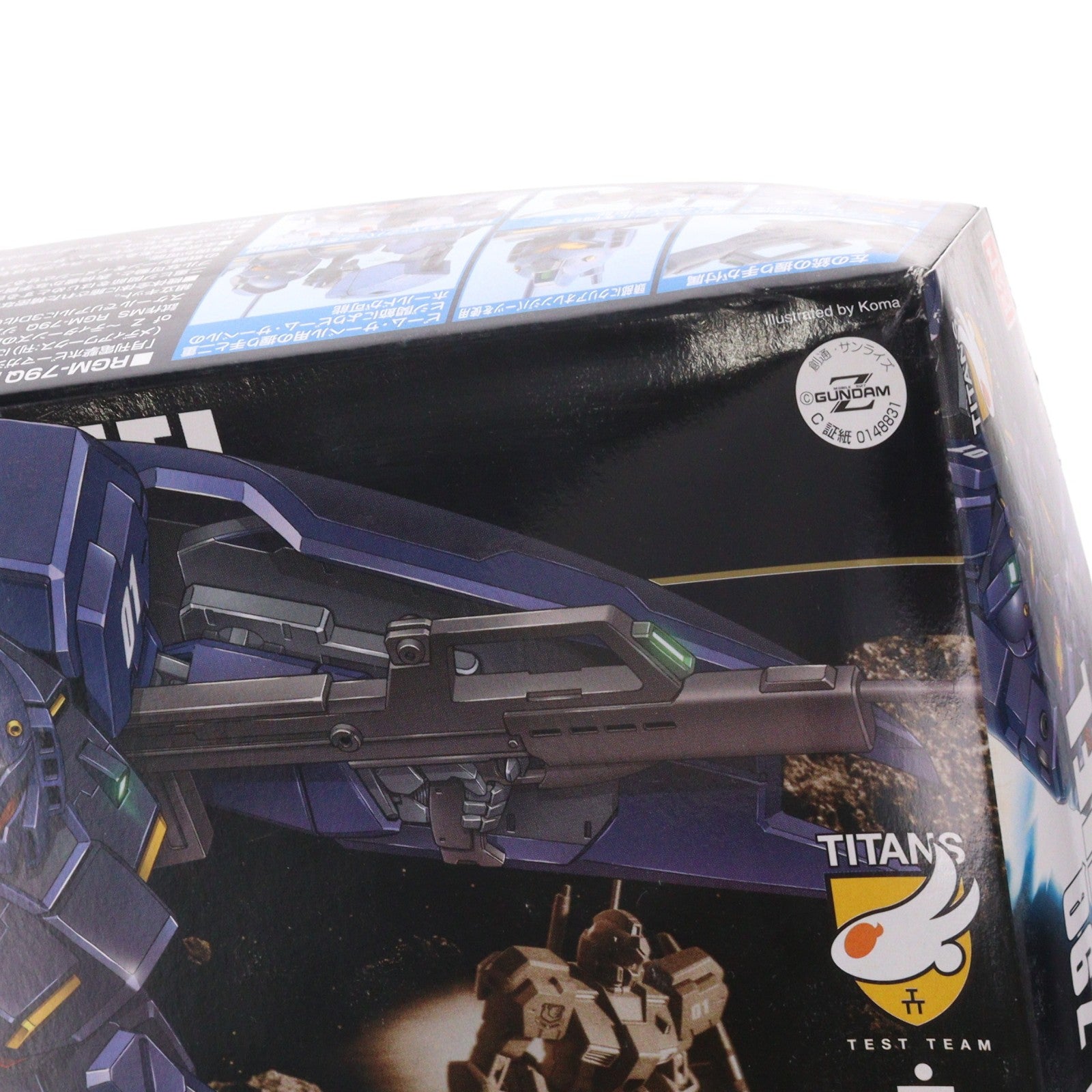 【中古即納】[PTM] HGUC 1/144 RGM-79Q ジムクゥエル 機動戦士ガンダム0083 STARDUST MEMORY(スターダストメモリー) プラモデル(0148831) バンダイ(20180728)