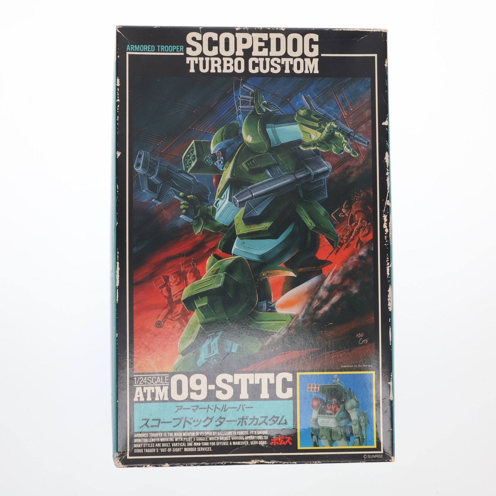 【中古即納】[PTM] 1/24 ATM-09-STTC スコープドッグ ターボカスタム 装甲騎兵ボトムズ プラモデル(BK-14) ウェーブ(WAVE)(20000101)