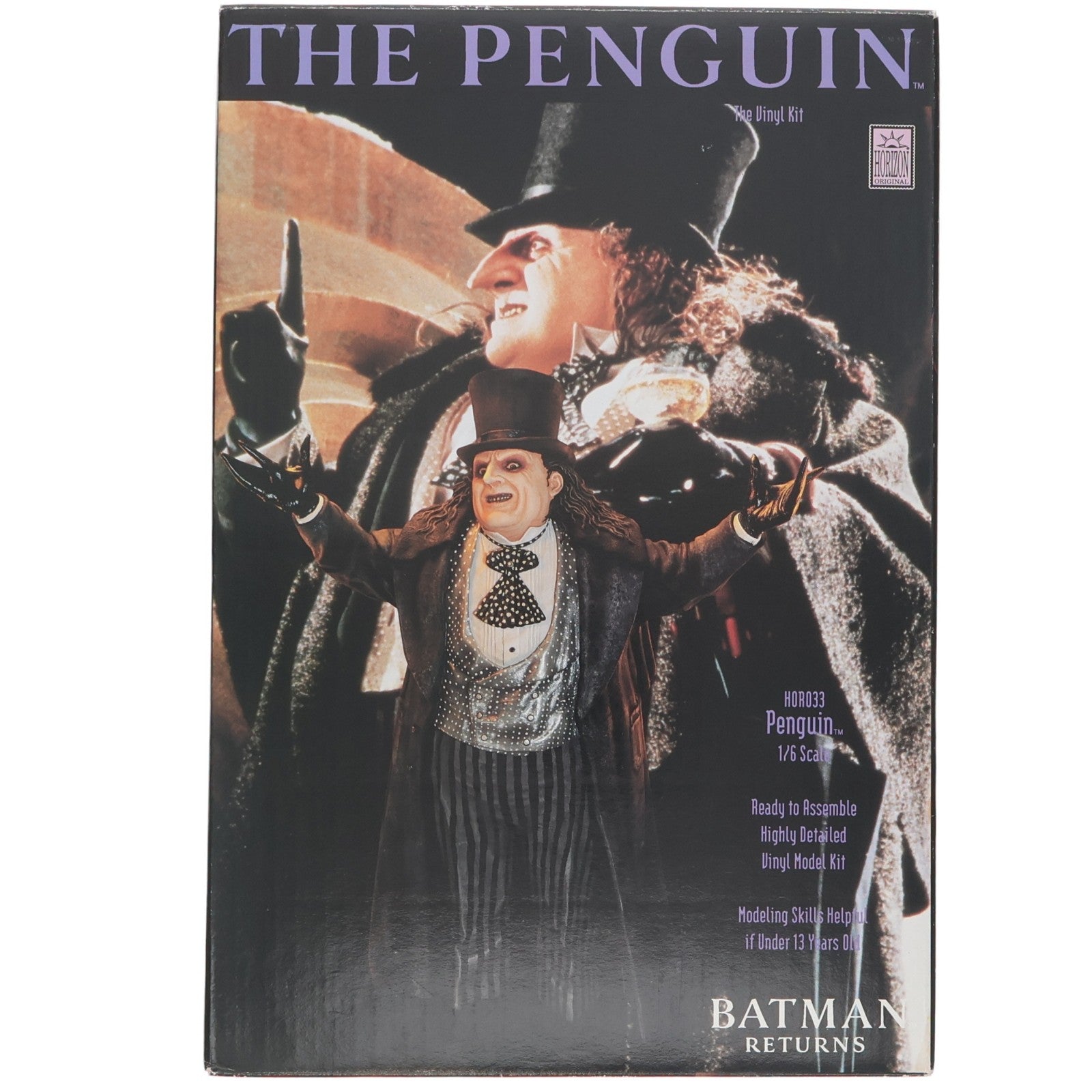 【中古即納】[SFT] The Penguin(ペンギン) BATMAN:RETURNS(バットマン:リターンズ) 1/6 ソフトビニールモデルキット ソフビフィギュア HORIZON(ホライゾン)(19991231)