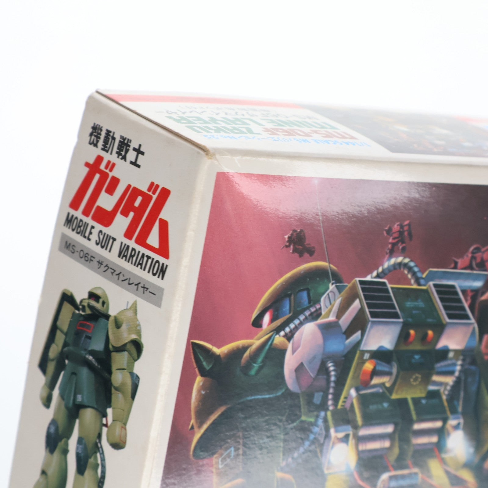 【中古即納】[PTM] 1/144 MS-06F ザクマインレイヤー(機雷散布ポッド付) 機動戦士ガンダムMSV(モビルスーツバリエーション) シリーズNo.25 プラモデル(0001342) バンダイ(19991231)