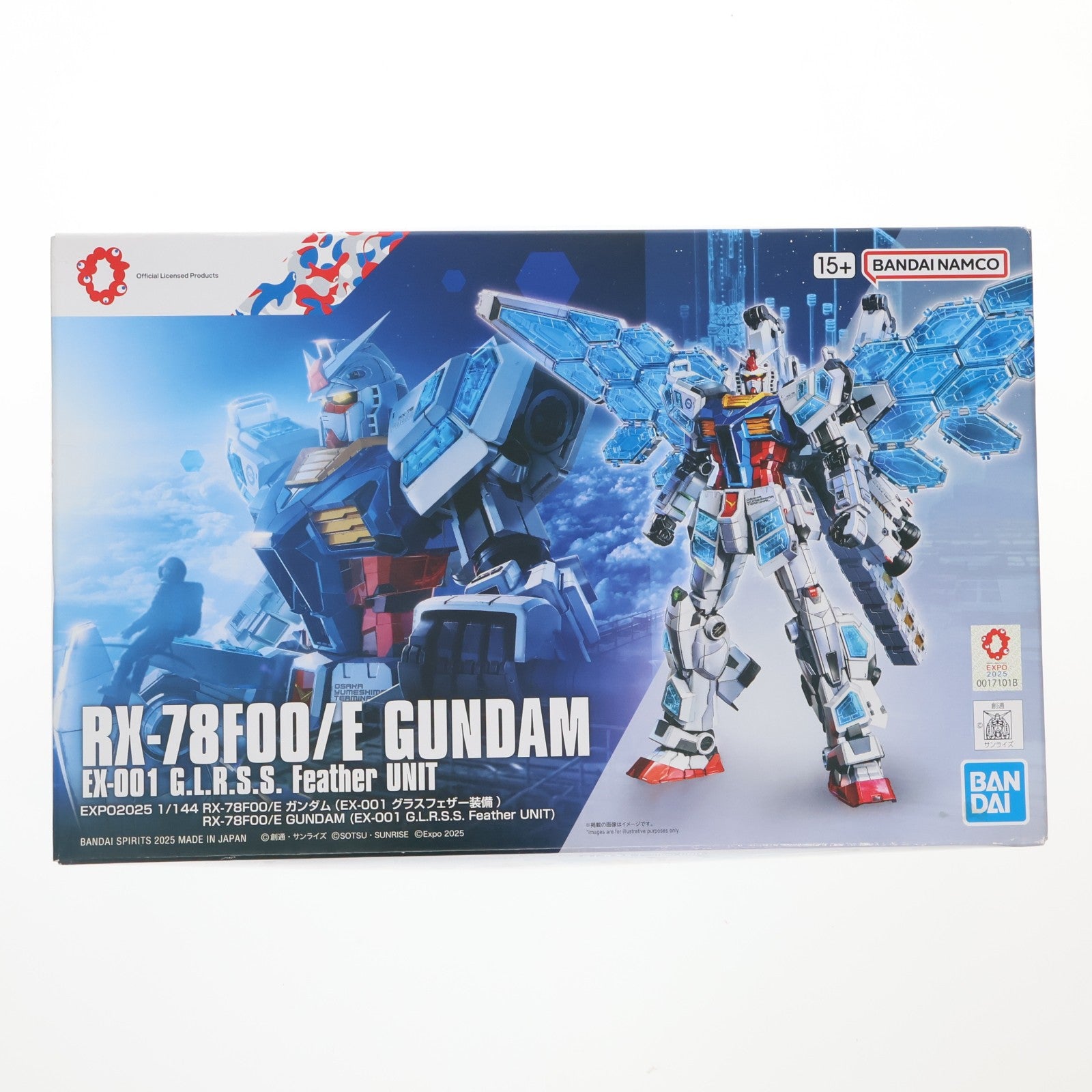 【中古即納】[PTM] (再販) 1/144 RX-78F00/E ガンダム(EX-001 グラスフェザー装備) GUNDAM NEXT FUTURE PAVILION プラモデル(5068555) バンダイスピリッツ(20250830)