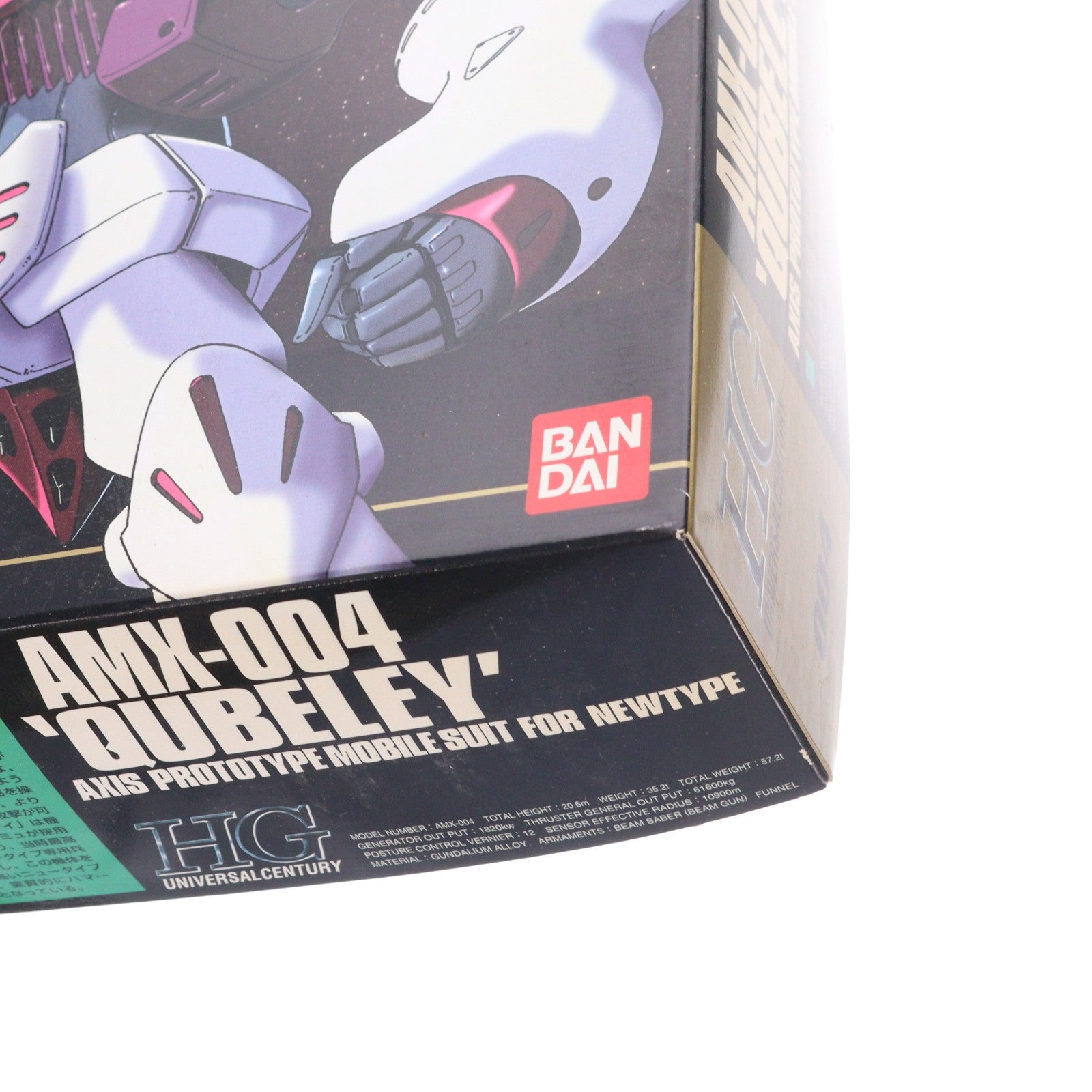 【中古即納】[PTM] HGUC 1/144 AMX-004 キュベレイ 機動戦士Zガンダム プラモデル バンダイ(20090831)