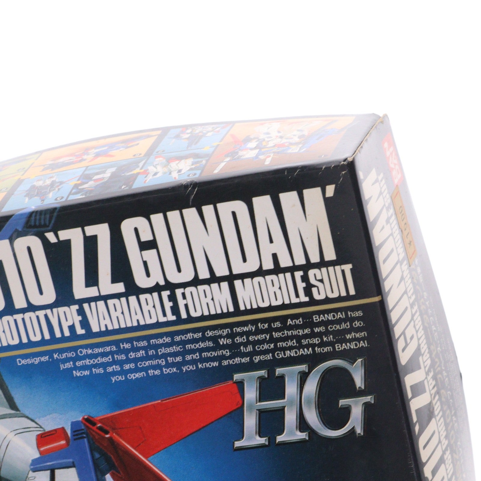 【中古即納】[PTM] HG 1/144 MSZ-010 ダブルゼータガンダム 機動戦士ガンダムZZ(ダブルゼータ) プラモデル(0033564) バンダイ(19910701)