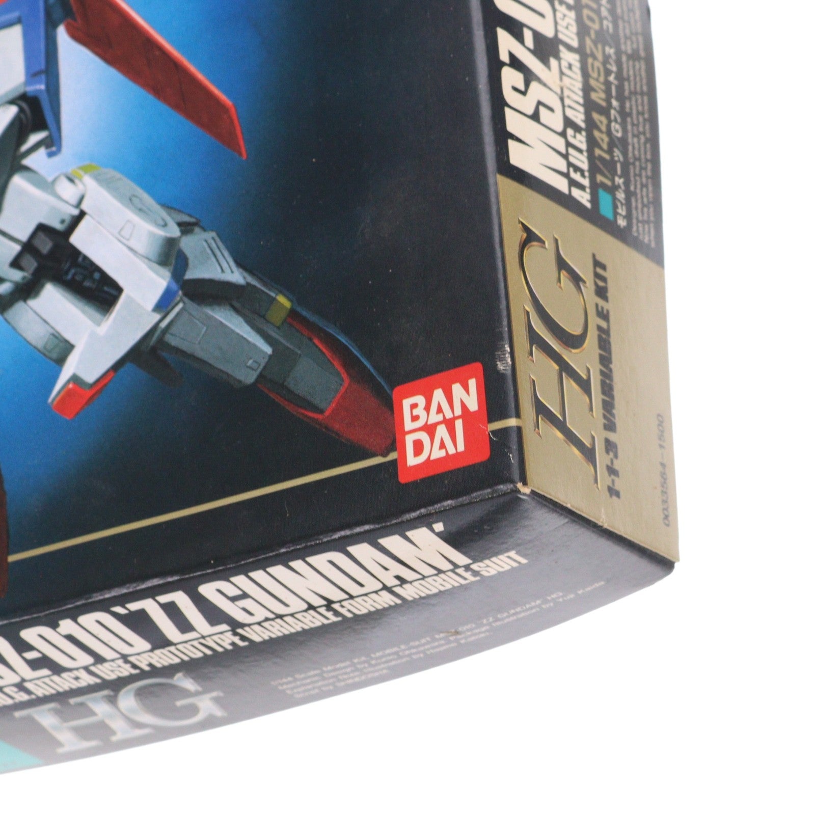 【中古即納】[PTM] HG 1/144 MSZ-010 ダブルゼータガンダム 機動戦士ガンダムZZ(ダブルゼータ) プラモデル(0033564) バンダイ(19910701)
