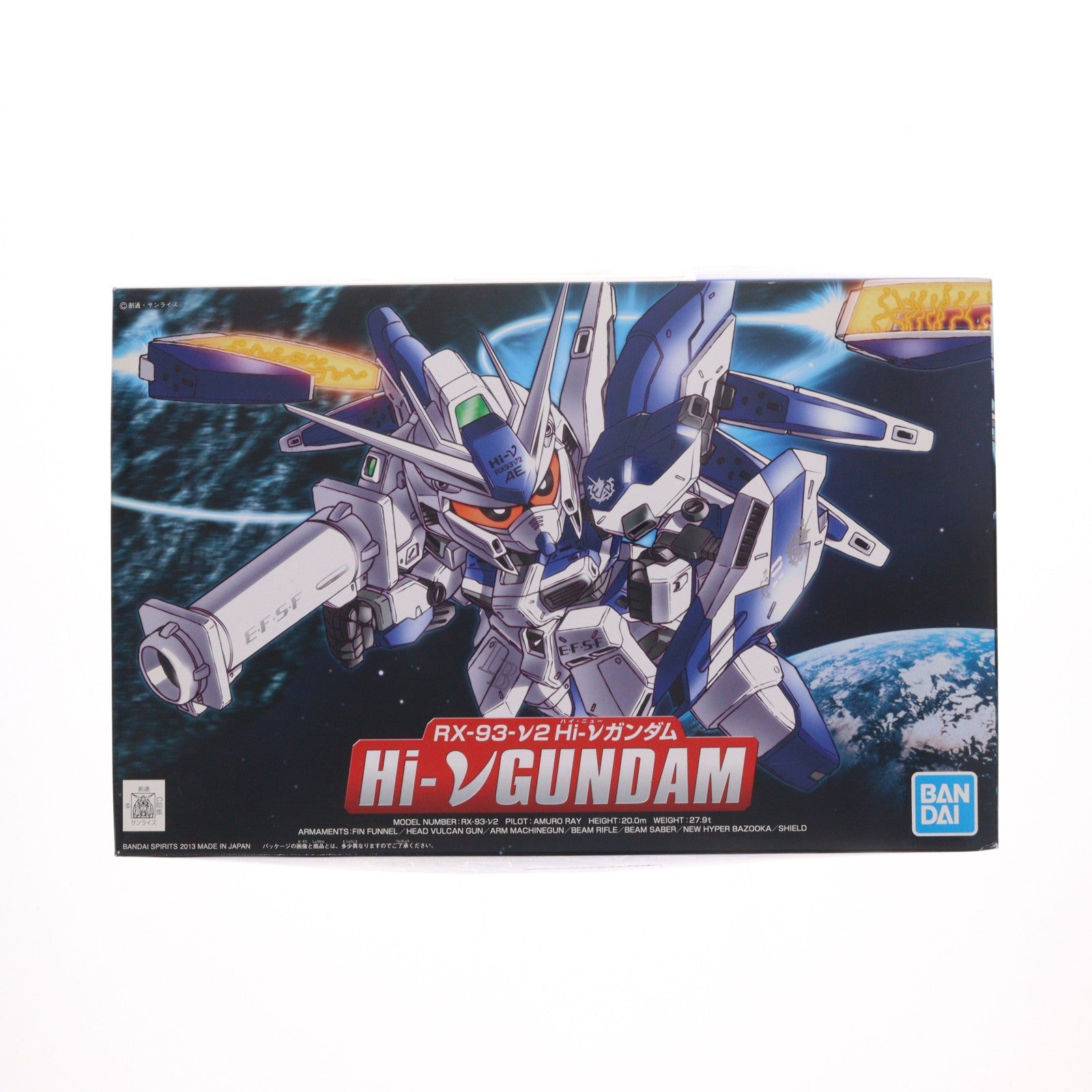 【中古即納】[PTM] (再販) SDガンダム BB戦士 384 Hi-νガンダム 機動戦士ガンダム 逆襲のシャア ベルトーチカ・チルドレン プラモデル バンダイスピリッツ(20240824)