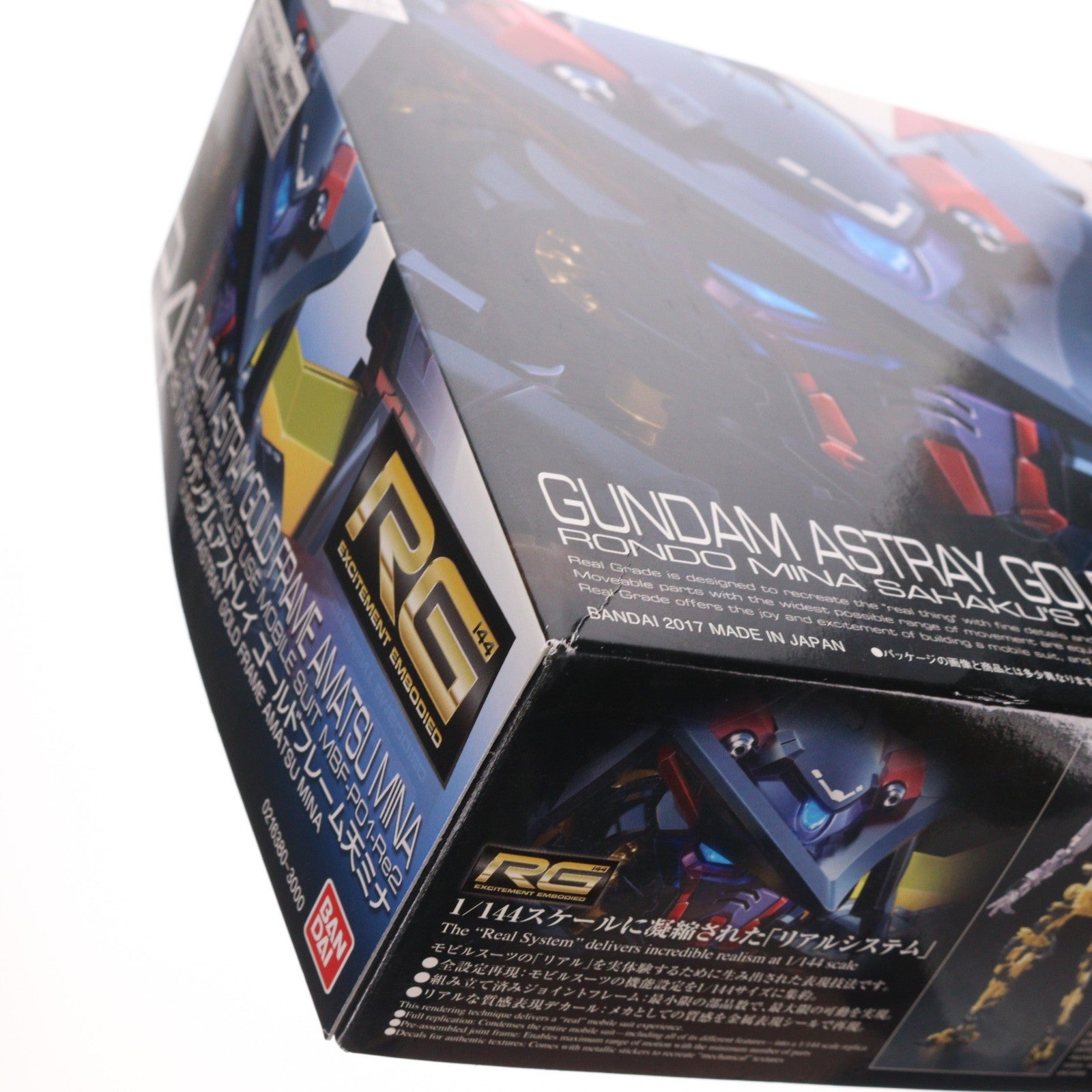 【中古即納】[PTM] RG 1/144 MBF-P01-Re2 ガンダムアストレイ ゴールドフレーム天ミナ 機動戦士ガンダムSEED ASTRAY(シード アストレイ) プラモデル(0216380) バンダイ(20171118)