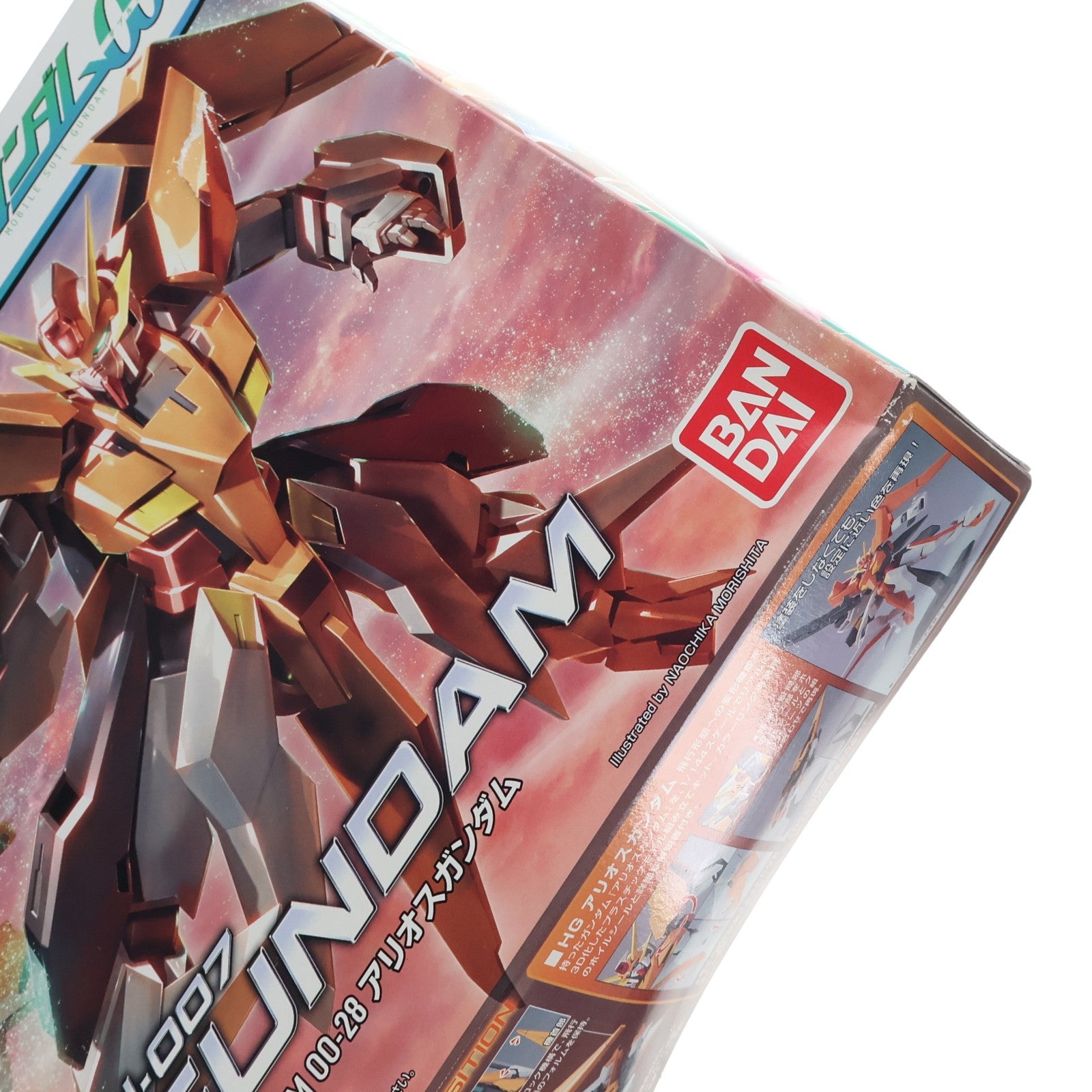 【中古即納】[PTM] HG 1/144 GN-007 アリオスガンダム 機動戦士ガンダム00(ダブルオー) プラモデル(0156878) バンダイ(20081231)