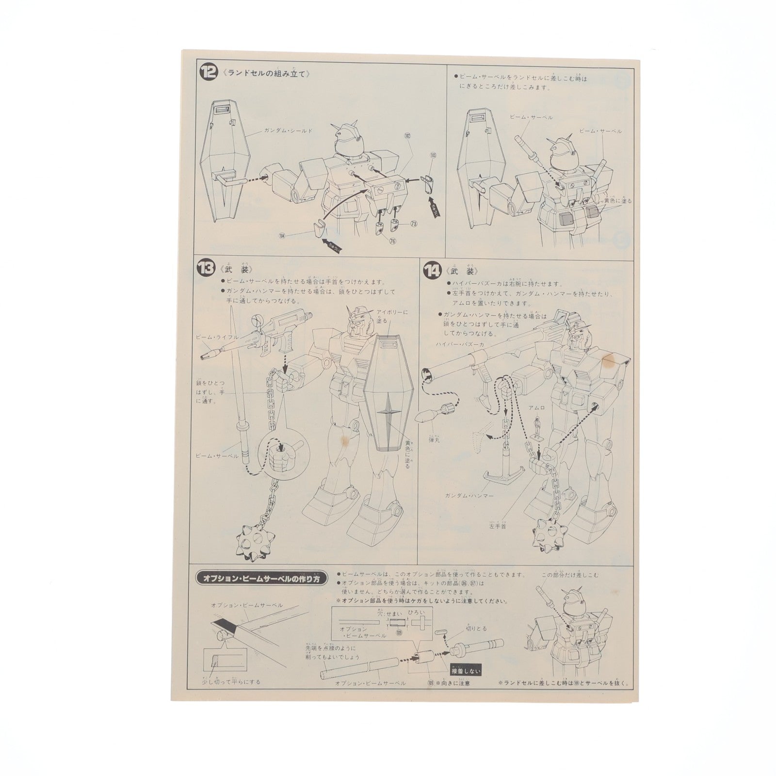 【中古即納】[PTM] 1/60 RX-78 ガンダム 機動戦士ガンダム プラモデル(0008704) バンダイ(20200623)