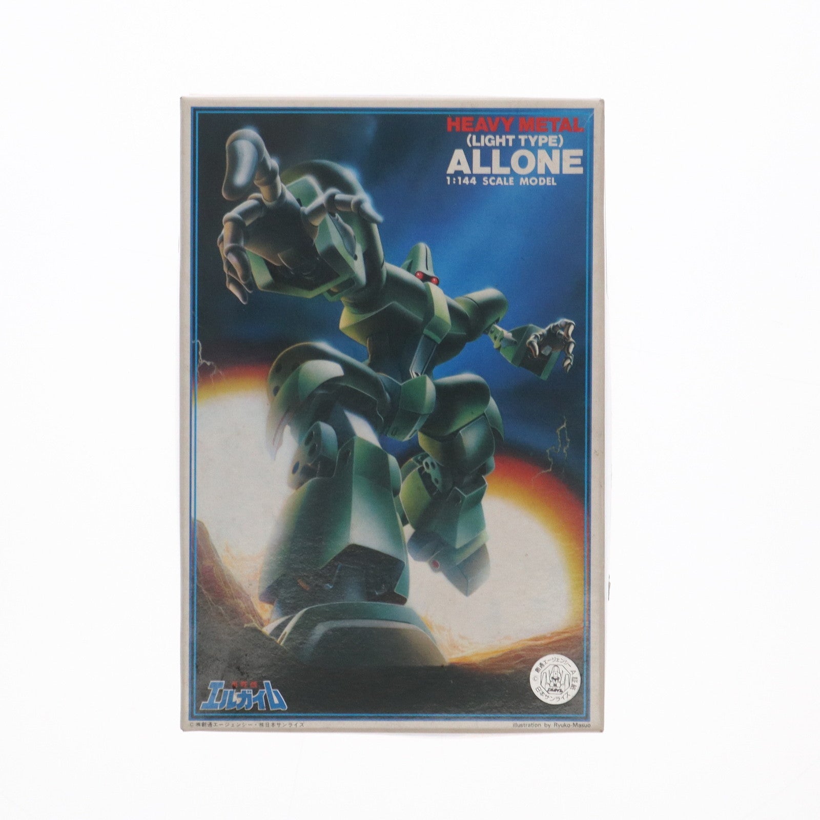 【中古即納】[PTM] (JAN無し版) 1/144 重戦機(ライトタイプ) アローン 重戦機エルガイム シリーズNo.2 プラモデル(0501502) バンダイ(19991231)
