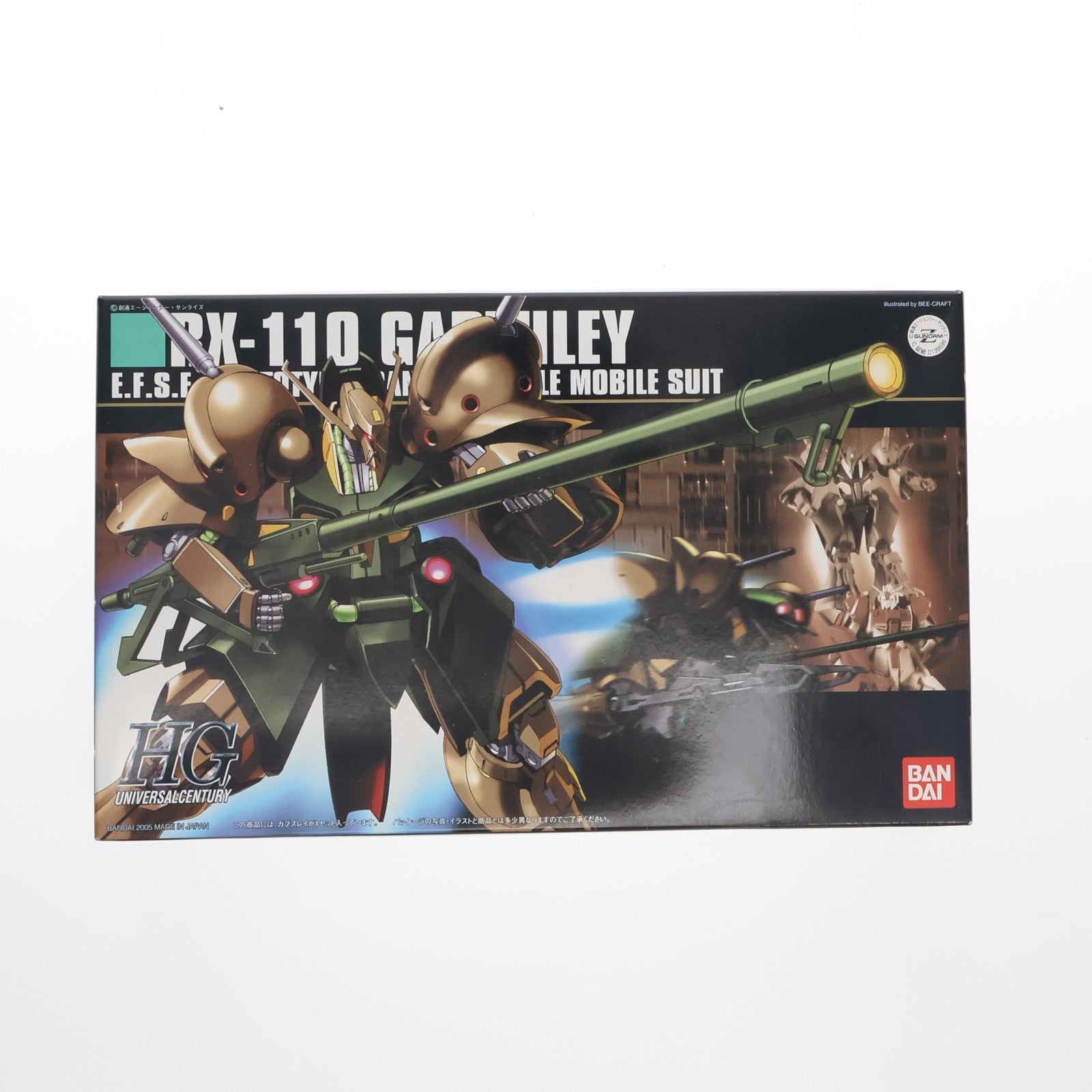 【中古即納】[PTM] HGUC 1/144 RX-110 ガブスレイ 機動戦士Zガンダム プラモデル(0139596) バンダイ(20180615)