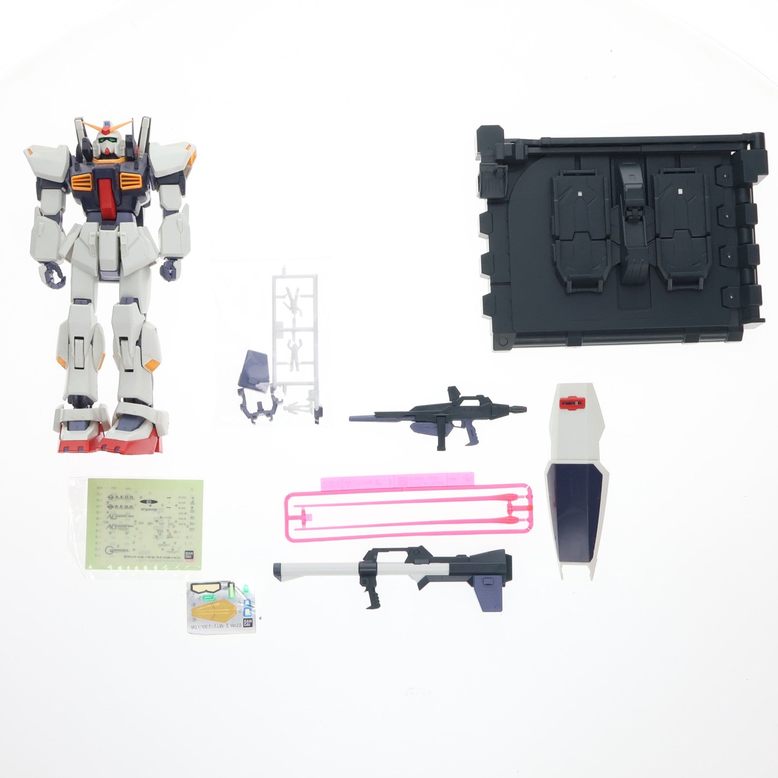 【中古即納】[PTM] MG 1/100 RX-178 ガンダムMk-II(エゥーゴ) Ver.2.0 機動戦士Zガンダム プラモデル(0138412) バンダイ(20140930)