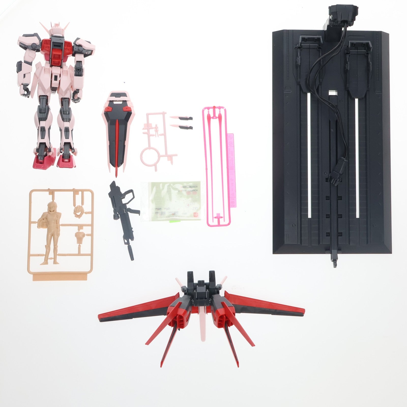 【中古即納】[PTM] MG 1/100 MBF-02 ストライクルージュ 機動戦士ガンダムSEED(シード) プラモデル(0129450) バンダイ(20040930)