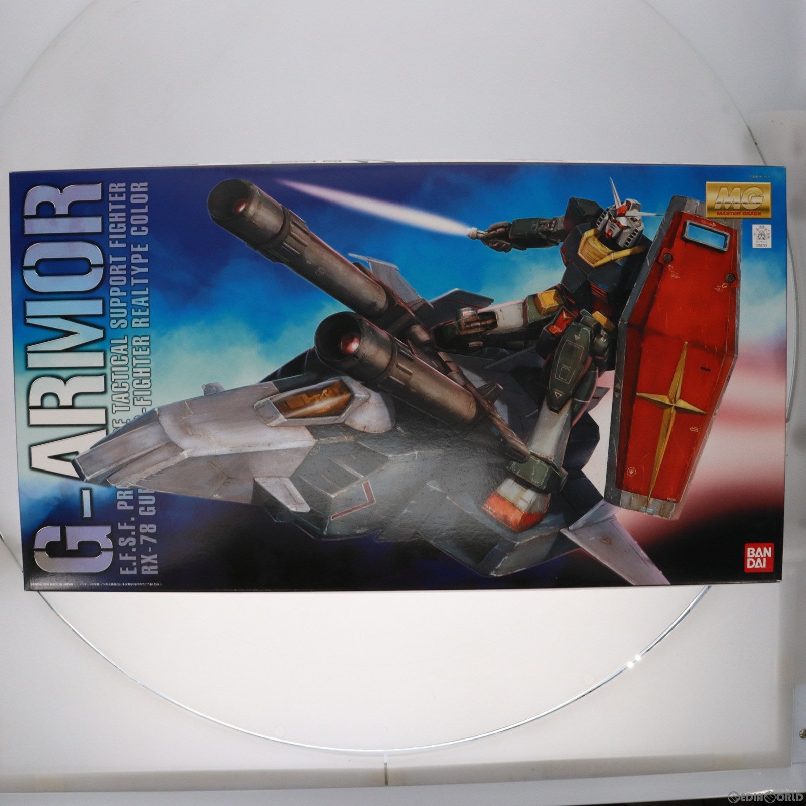 【中古即納】[PTM] MG 1/100 Gアーマー リアルタイプカラー 機動戦士ガンダム プラモデル(0158763) バンダイ(20090625)