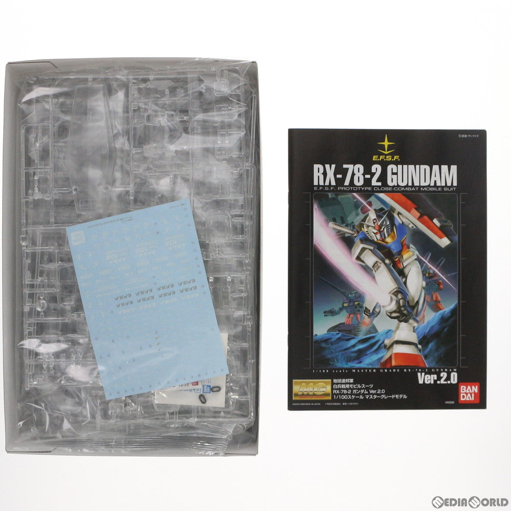 【中古即納】[PTM] プロショップ限定 MG 1/100 RX-78-2 ガンダム Ver.2.0 メカニカルクリアVer. 機動戦士ガンダム プラモデル(0159458) バンダイ(20090630)