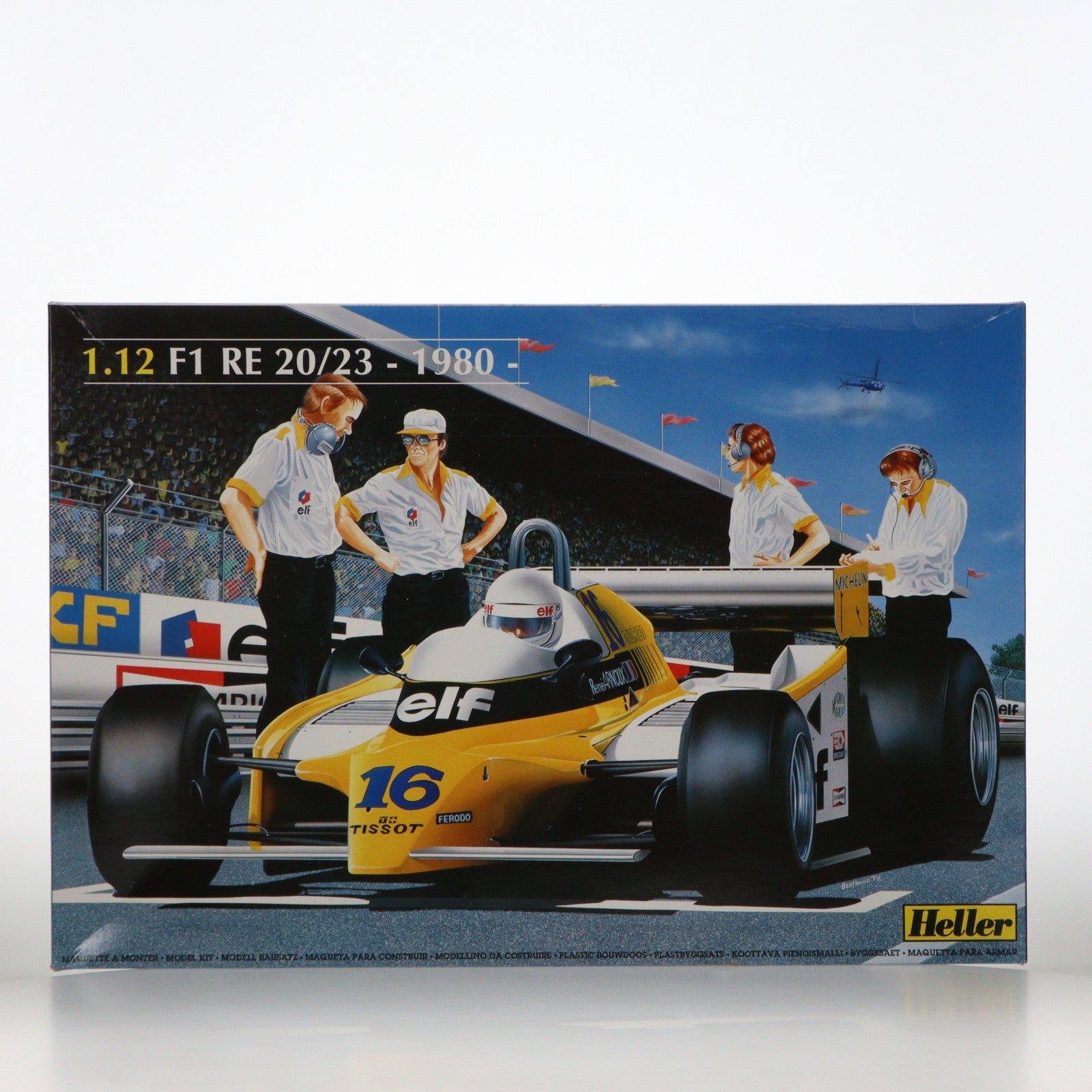 【中古即納】[PTM] 1/12 F1 RE 20/23 -1980- プラモデル(80791) Heller(エレール)(19991231)
