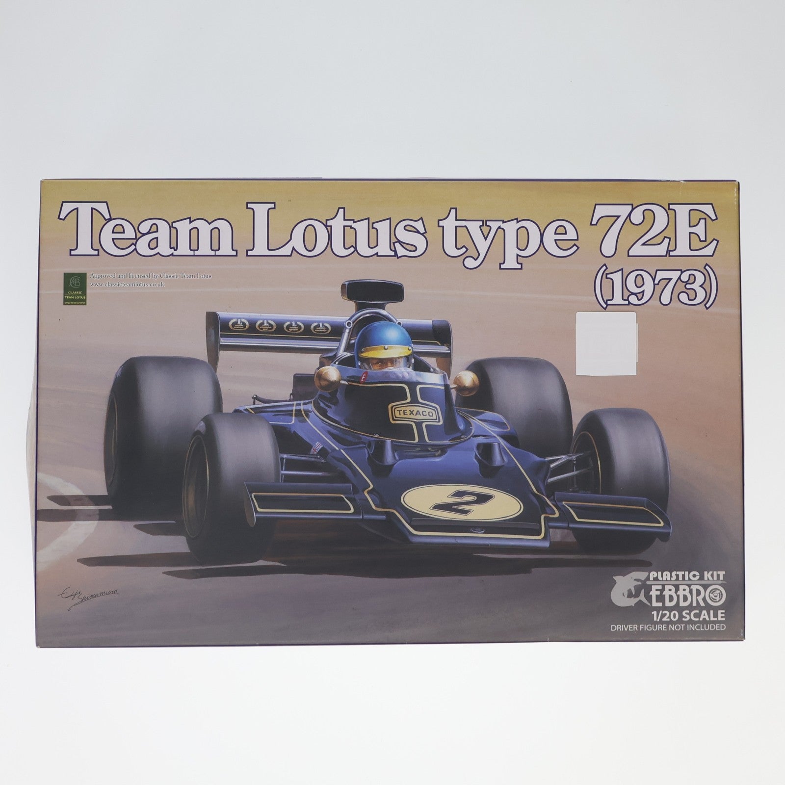 【中古即納】[PTM] 1/20 チームロータス タイプ 72E 1973 2nd プロダクション プラモデル(20009) EBBRO(エブロ)(20130921)
