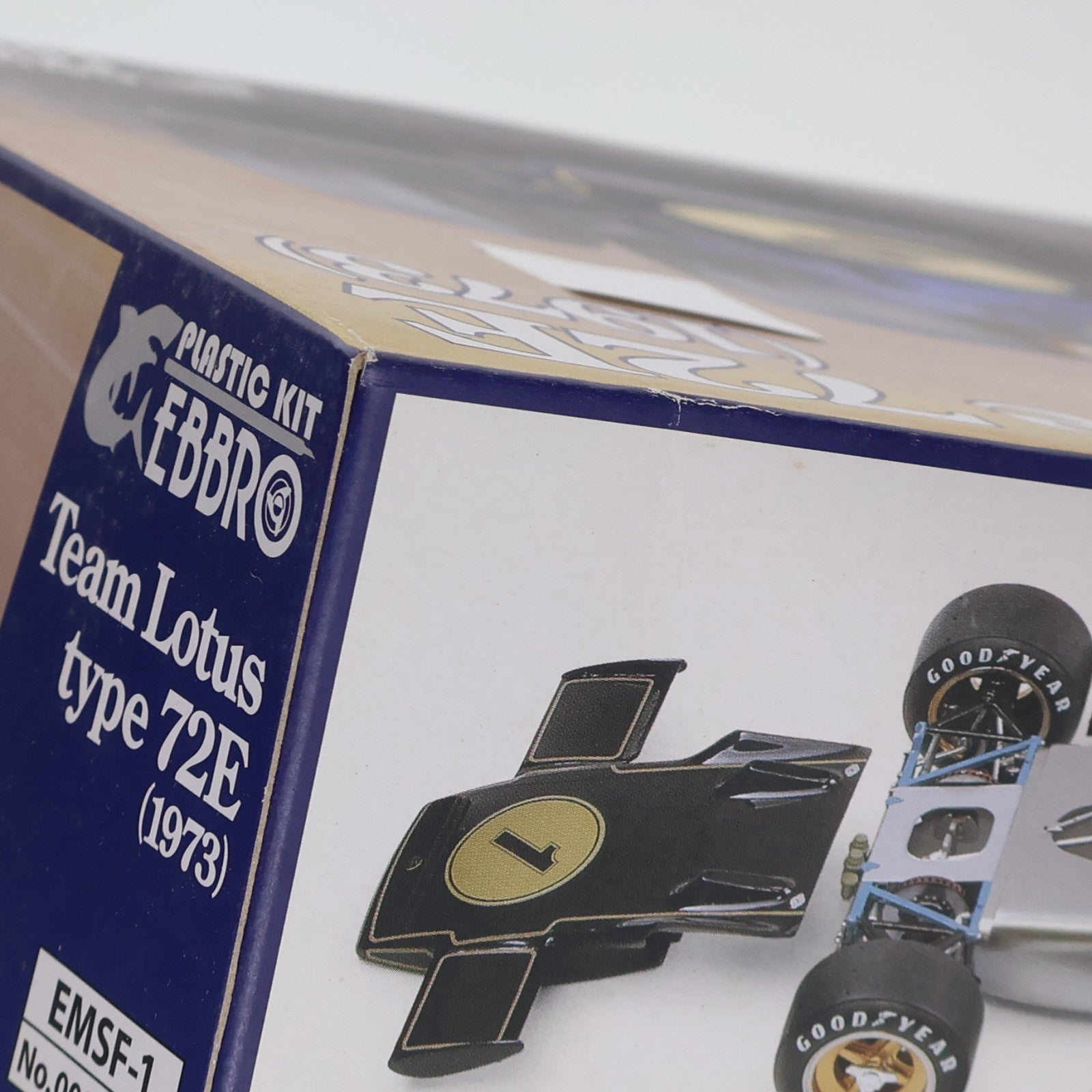 【中古即納】[PTM] 1/20 チームロータス タイプ 72E 1973 2nd プロダクション プラモデル(20009) EBBRO(エブロ)(20130921)