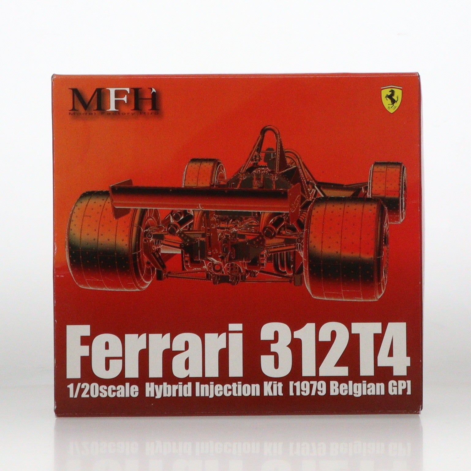 【中古即納】[PTM] 1/20 フェラーリ 312T4 1979 ベルギーGP プラモデル(327389) モデルファクトリーヒロ(20121211)