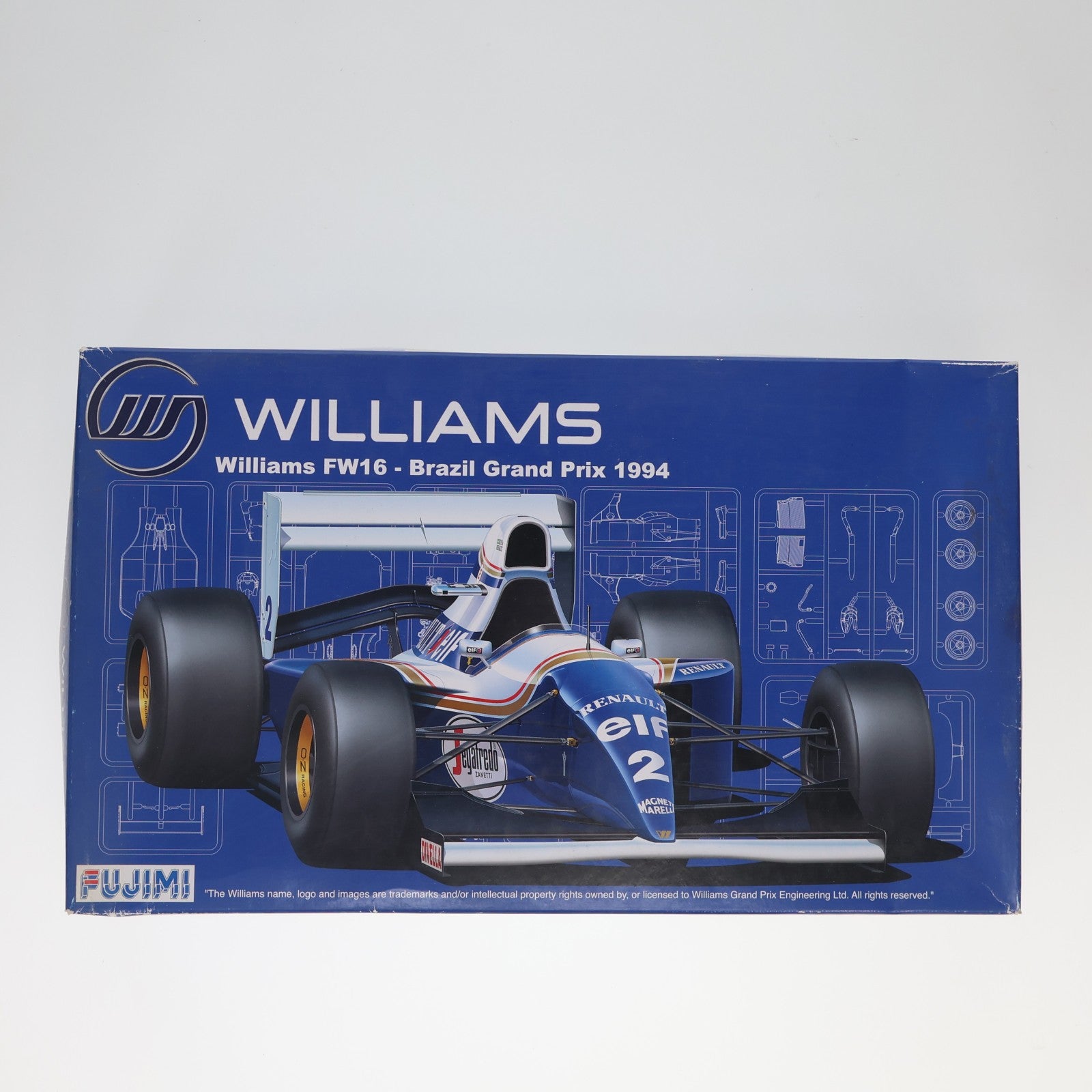 【中古即納】[PTM] グランプリシリーズ No.18 1/20 ウィリアムズFW16 1994 ブラジルGP プラモデル フジミ模型(FUJIMI)(19991231)