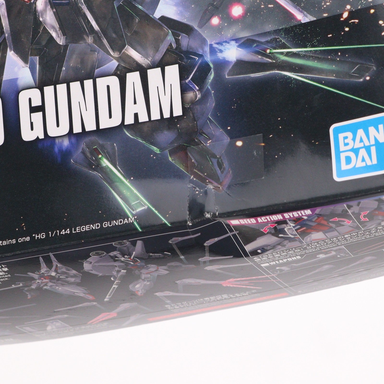 【中古即納】[PTM] (再販) HG 1/144 レジェンドガンダム 機動戦士ガンダムSEED DESTINY(シード デスティニー) プラモデル(5072003) バンダイスピリッツ(20260321)