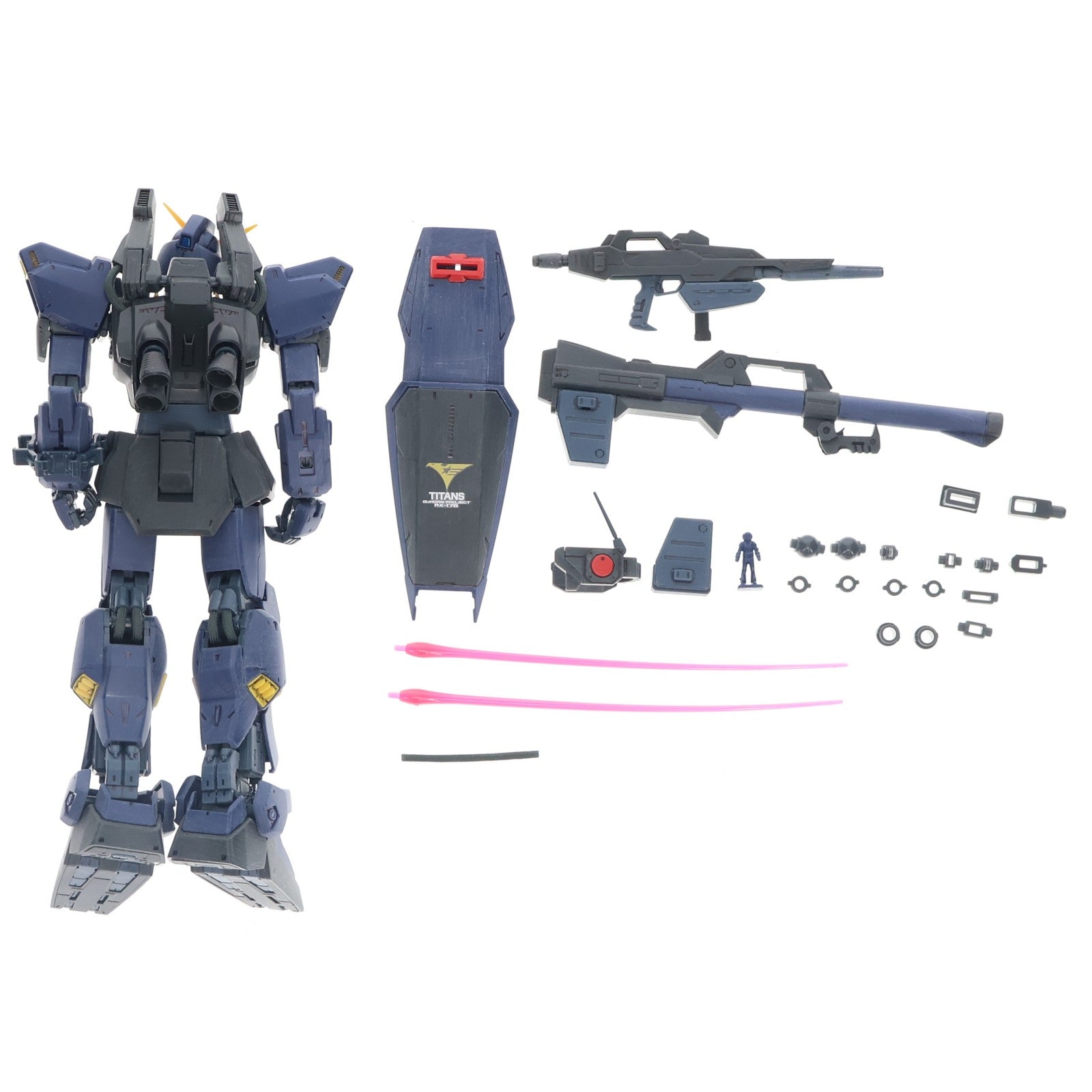 【中古即納】[PTM] MG 1/100 RX-178 ガンダムMk-II Ver.2.0 ティターンズ 機動戦士Zガンダム プラモデル バンダイ(20131025)