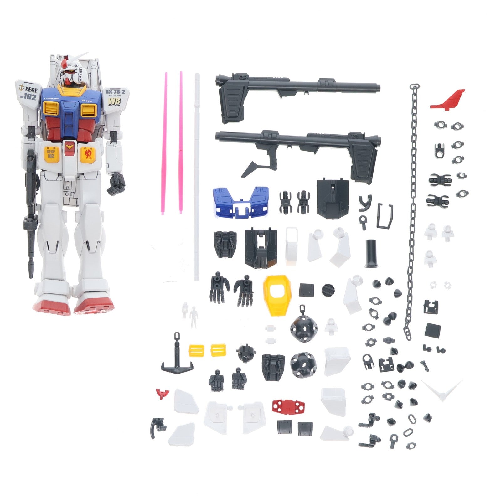 【中古即納】[PTM] MG 1/100 RX-78-2 ガンダム Ver.1.5 機動戦士ガンダム プラモデル(0076372) バンダイ(20200731)