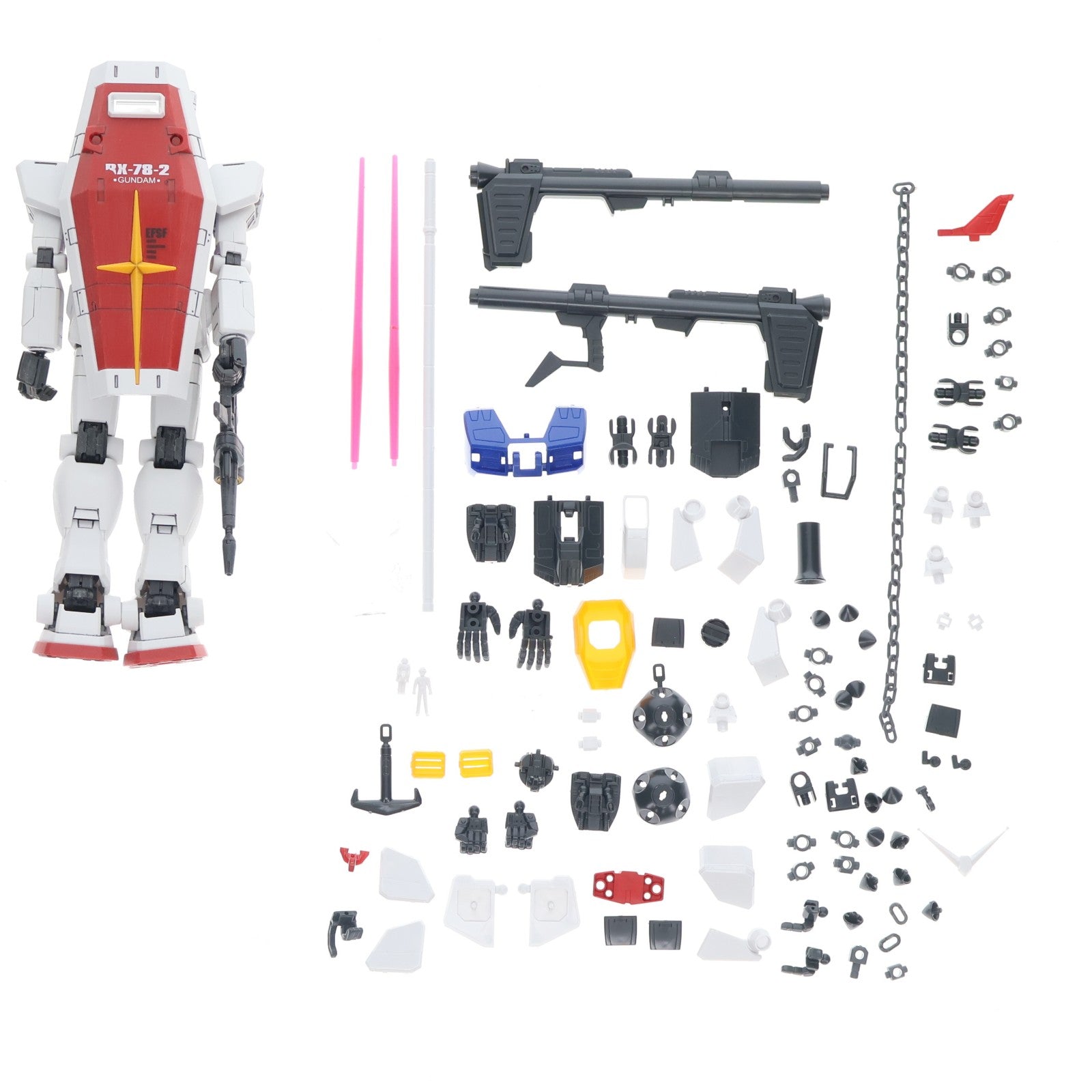 【中古即納】[PTM] MG 1/100 RX-78-2 ガンダム Ver.1.5 機動戦士ガンダム プラモデル(0076372) バンダイ(20200731)