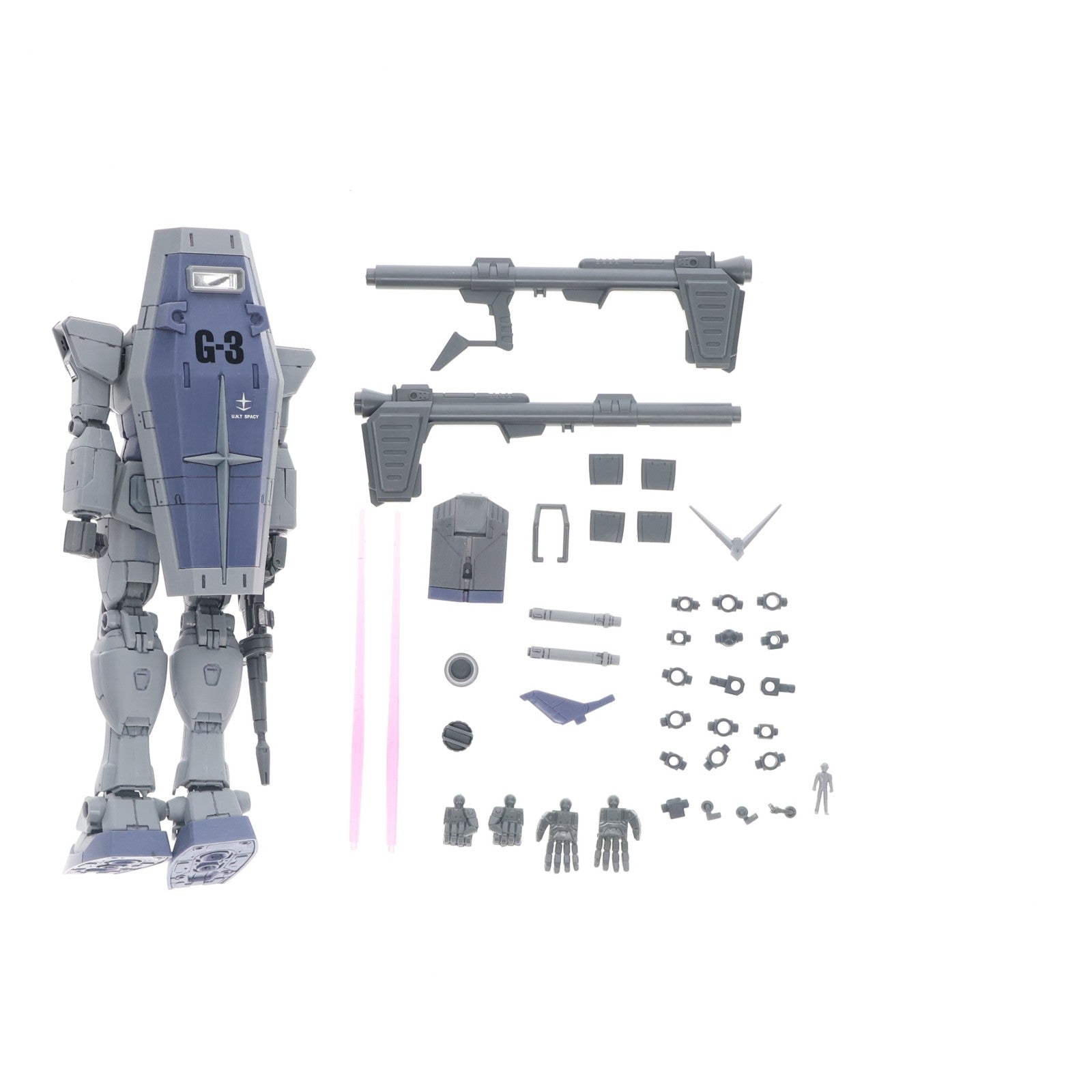 【中古即納】[PTM] MG 1/100 RX-78-3 G3ガンダム 機動戦士ガンダム プラモデル(0052969) バンダイ(20170802)