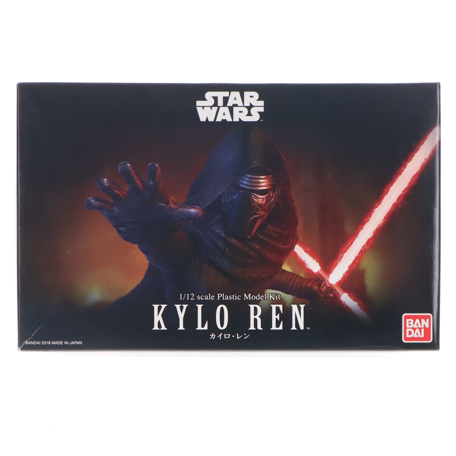【中古即納】[PTM] 1/12 カイロ・レン STAR WARS(スター・ウォーズ) エピソード7/フォースの覚醒 プラモデル バンダイ(20180615)