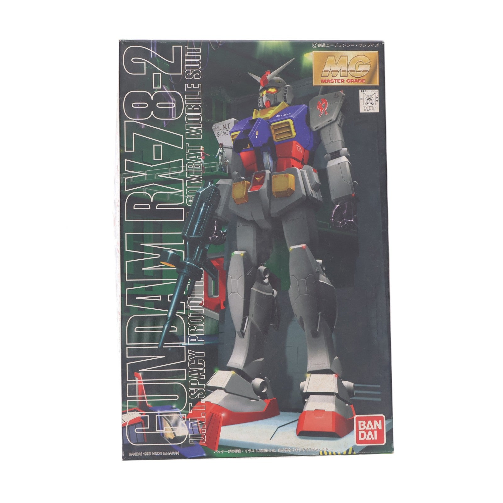 【中古即納】[PTM] MG 1/100 RX-78-2 ガンダム 機動戦士ガンダム プラモデル(0048129) バンダイ(19950731)