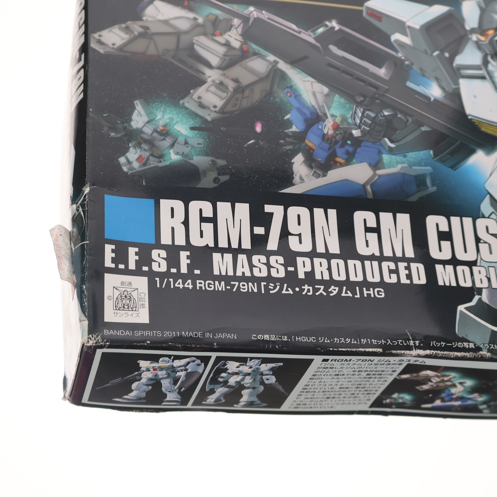 【中古即納】[PTM] HGUC 1/144 ジム・カスタム 機動戦士ガンダム0083 STARDUST MEMORY(スターダストメモリー) プラモデル バンダイスピリッツ(20240410)