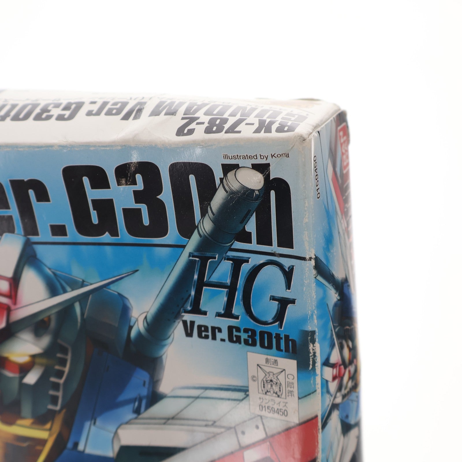 【中古即納】[PTM] HGUC 1/144 RX-78-2 ガンダム Ver.G 30th 機動戦士ガンダム プラモデル(0159450) バンダイ(20090731)