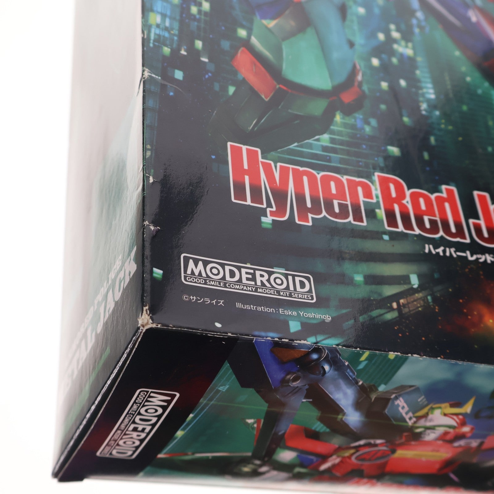 【中古即納】[PTM] MODEROID(モデロイド) ハイパーレッドジャックアーマー 機甲警察メタルジャック プラモデル グッドスマイルカンパニー(20231130)