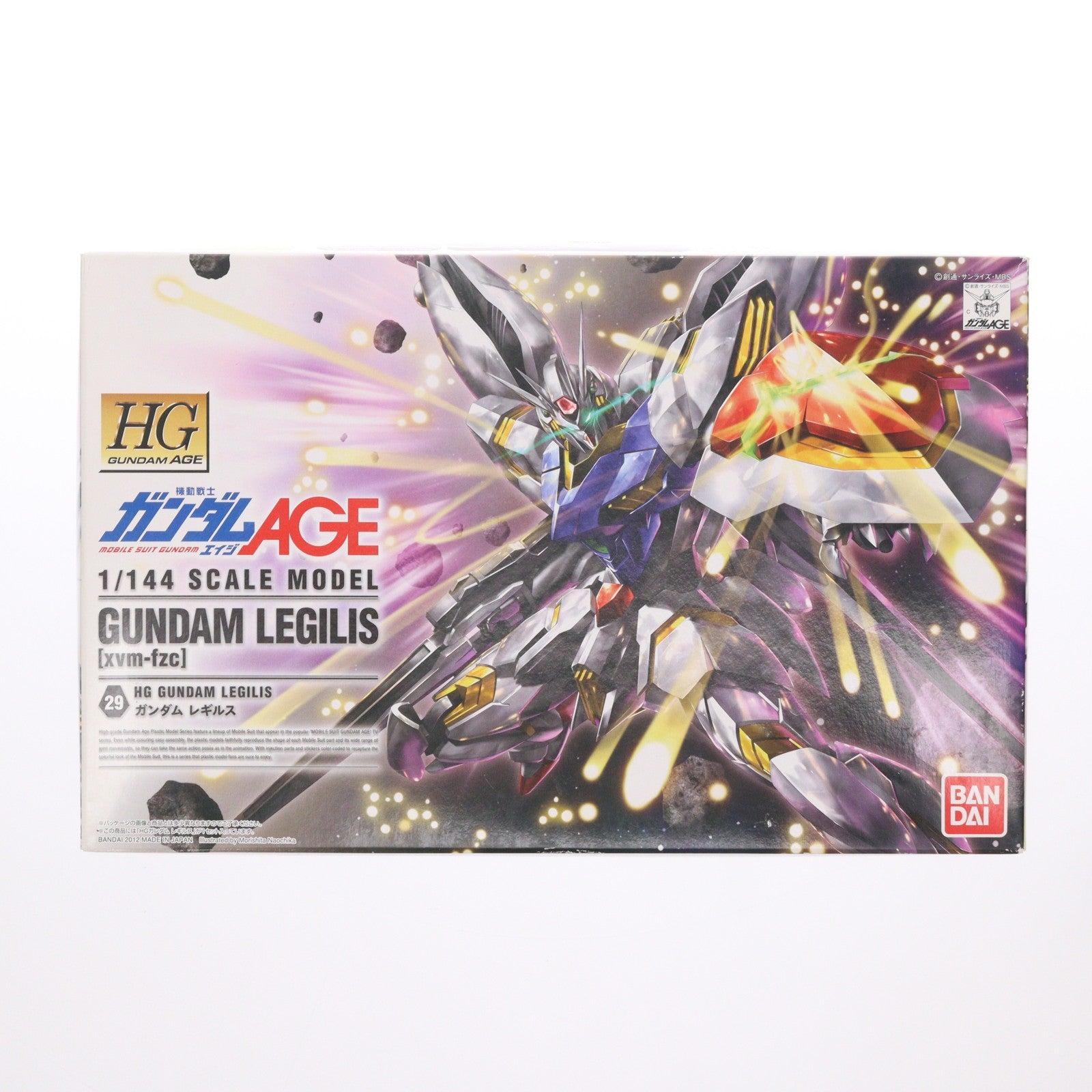 【中古即納】[PTM] HG 1/144 xvm-fzc ガンダムレギルス 機動戦士ガンダムAGE(エイジ) プラモデル(0178382) バンダイ(20200430)