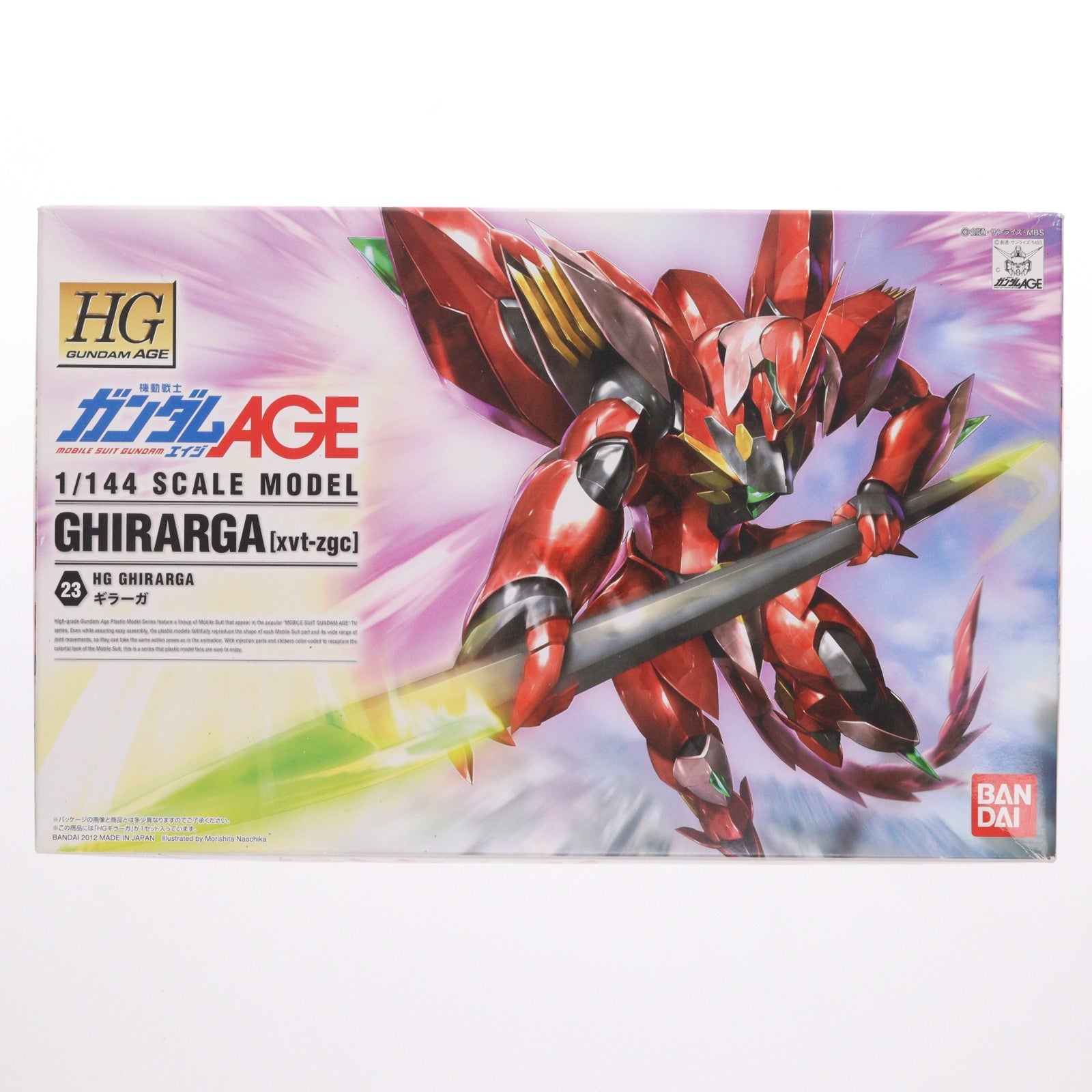 【中古即納】[PTM] HG 1/144 ギラーガ 機動戦士ガンダムAGE(エイジ) プラモデル バンダイ(20171202)