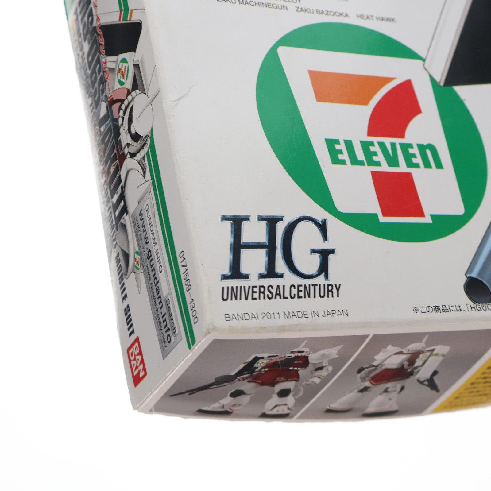 【中古即納】[PTM] HGUC 1/144 MS-06S シャア専用ザク セブン-イレブンカラー 機動戦士ガンダム プラモデル(1751569) バンダイ(20110930)