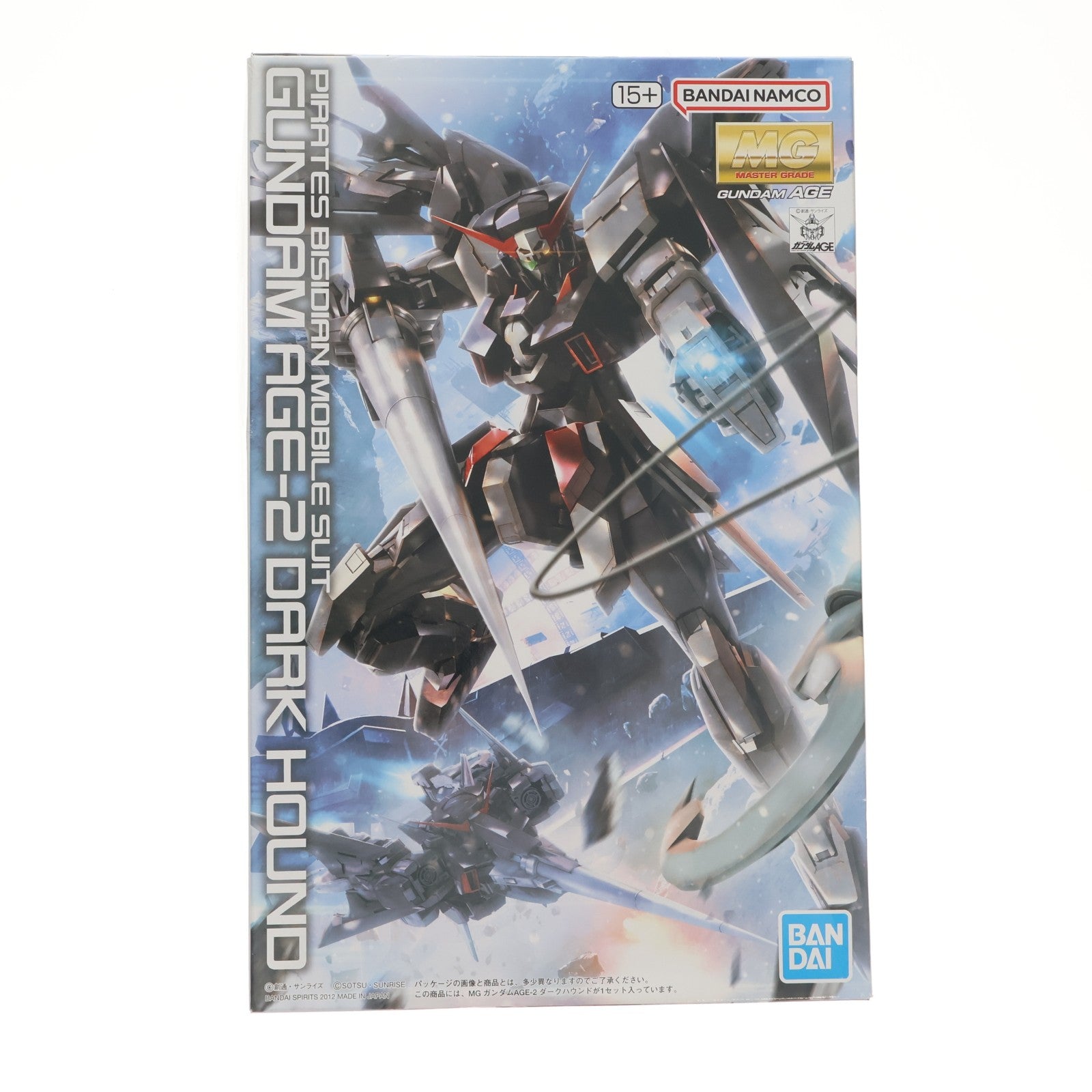 【中古即納】[PTM] (再販) MG 1/100 ガンダムAGE-2 ダークハウンド 機動戦士ガンダムAGE(エイジ) プラモデル(5062844) バンダイスピリッツ(20250730)