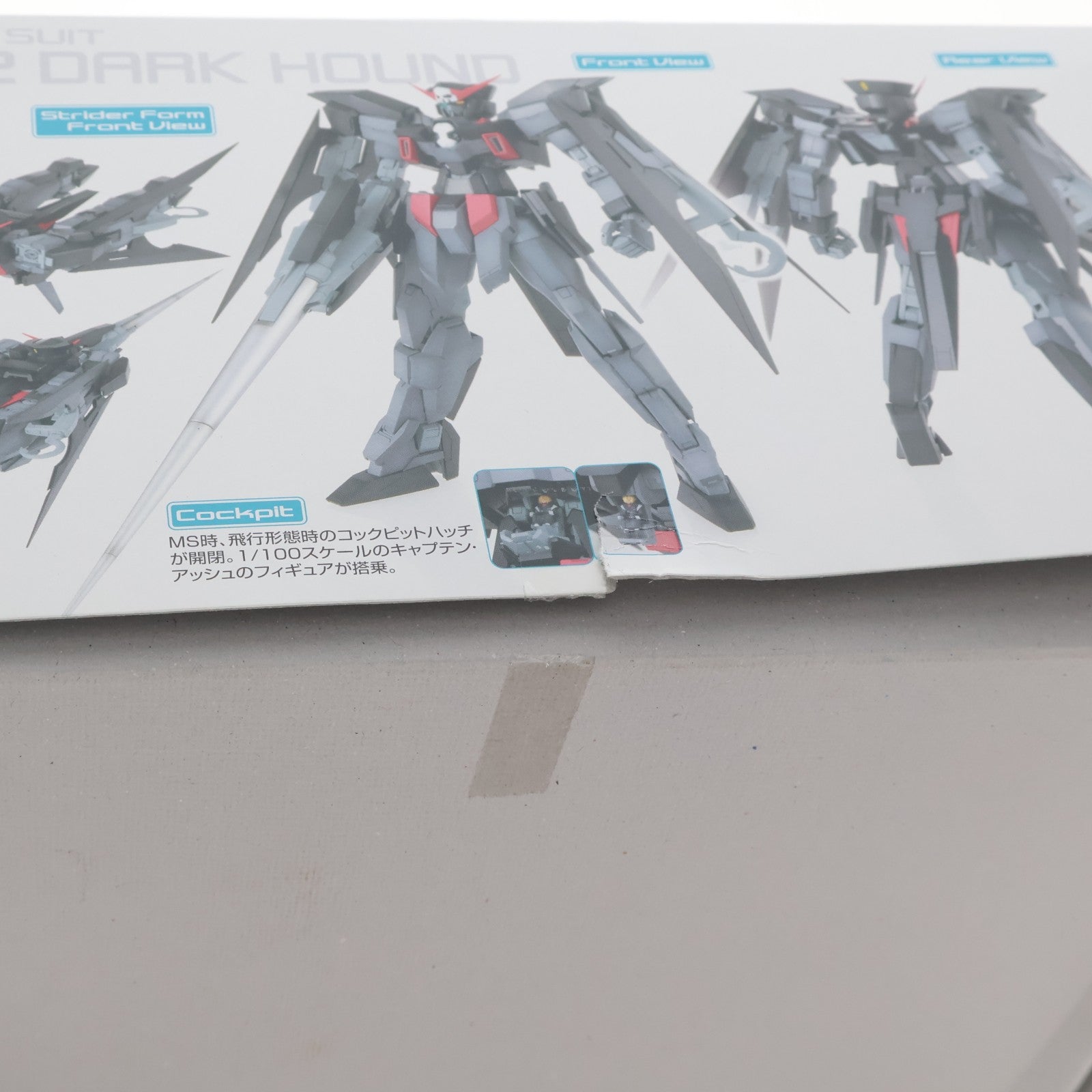 【中古即納】[PTM] (再販) MG 1/100 ガンダムAGE-2 ダークハウンド 機動戦士ガンダムAGE(エイジ) プラモデル(5062844) バンダイスピリッツ(20250730)
