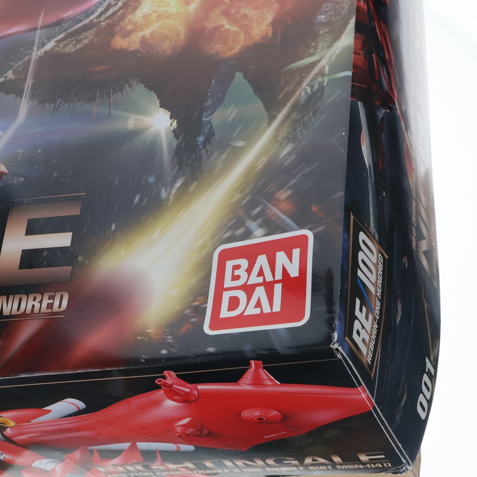 【中古即納】[PTM] RE/100 1/100 MSN-04II ナイチンゲール 機動戦士ガンダム 逆襲のシャア ベルトーチカ・チルドレン プラモデル(0192082) バンダイ(20140913)