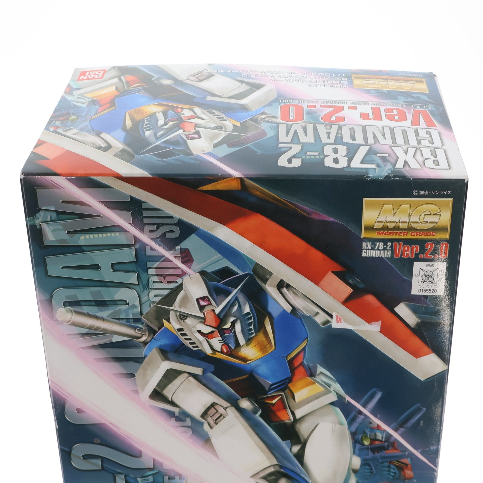 【中古即納】[PTM] MG 1/100 RX-78-2 ガンダム Ver.2.0 機動戦士ガンダム プラモデル(0155520) バンダイ(20080731)