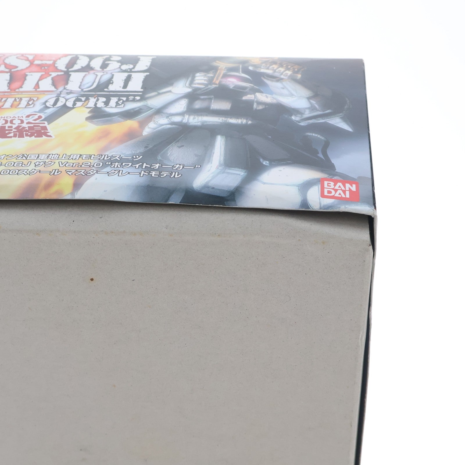 【中古即納】[PTM] MG 1/100 MS-06J ザクII Ver.2.0 ホワイトオーガー 機動戦士ガンダムMS IGLOO 603 プラモデル(0159055) バンダイ(20170802)