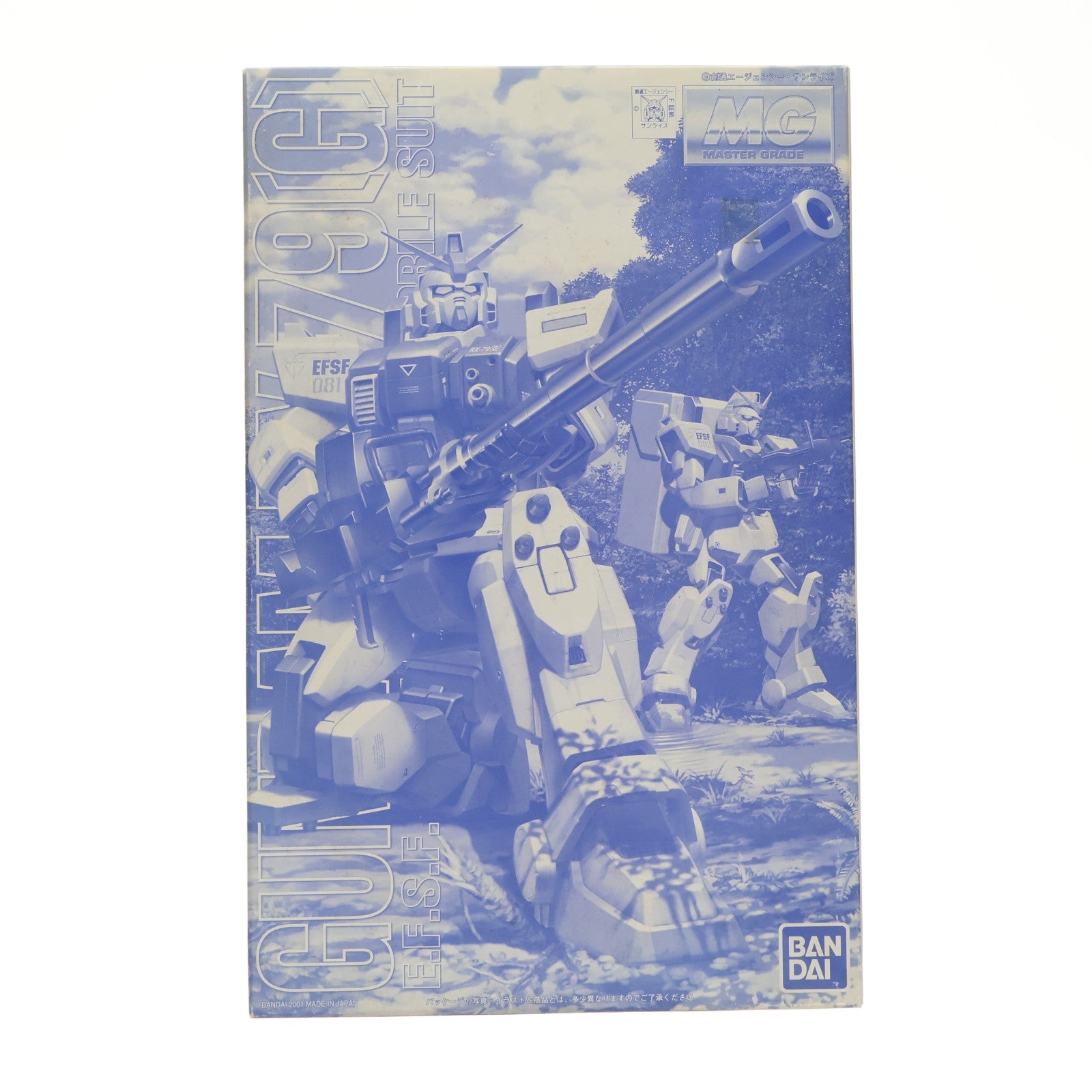 【中古即納】[PTM] 誌上通販限定 MG 1/100 RX-79(G) 陸戦型ガンダム(マイグレード・森林用C) 機動戦士ガンダム 第08MS小隊 プラモデル バンダイ(20010826)