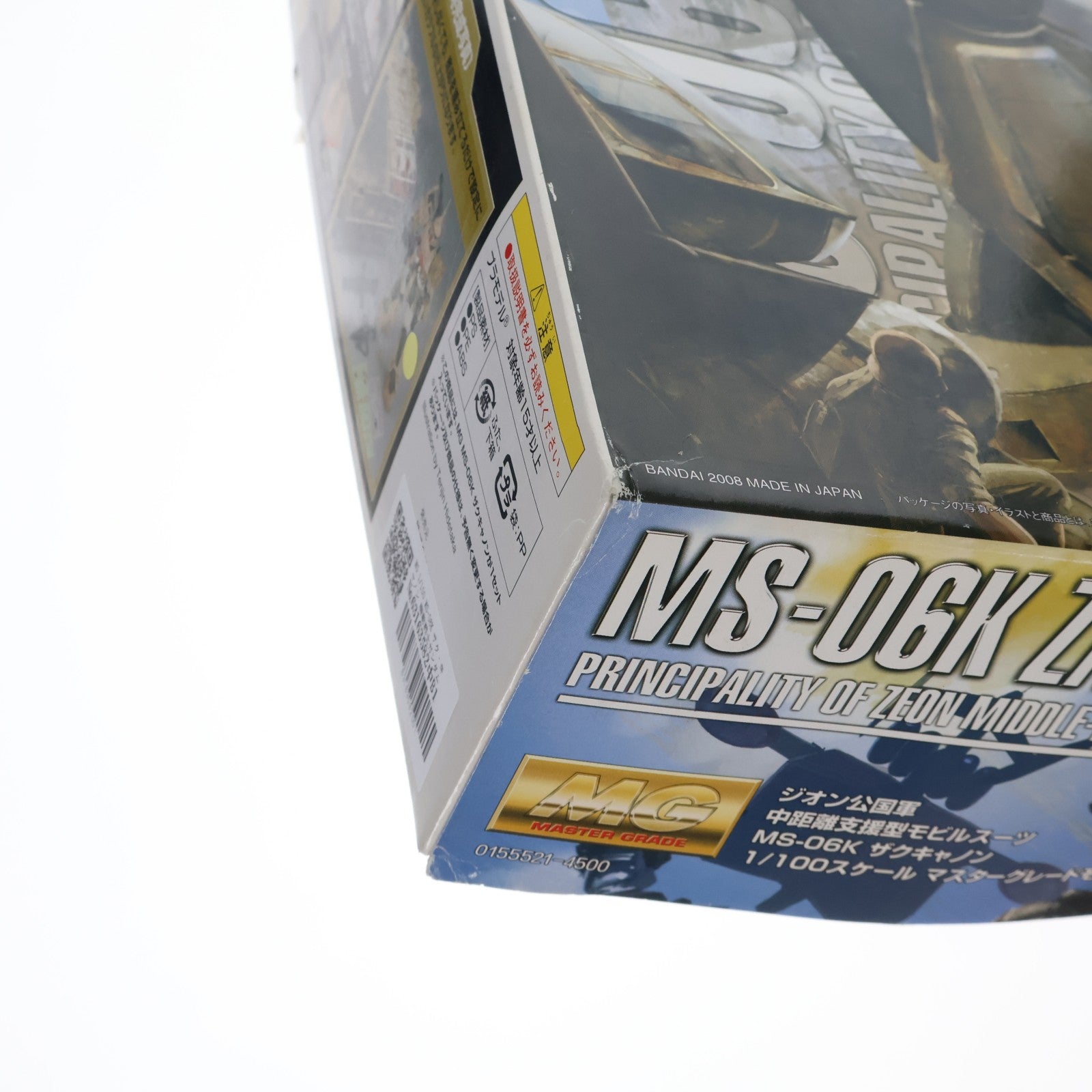 【中古即納】[PTM] MG 1/100 MS-06K ザク・キャノン 機動戦士ガンダム MSV プラモデル バンダイ(20170722)