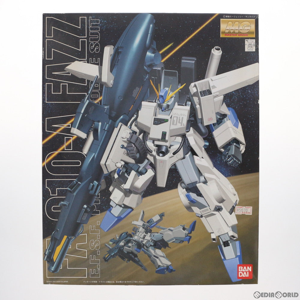 【中古即納】[PTM] MG 1/100 FA-010A FAZZ(ファッツ) ガンダム・センチネル プラモデル(0105266) バンダイ(20010930)