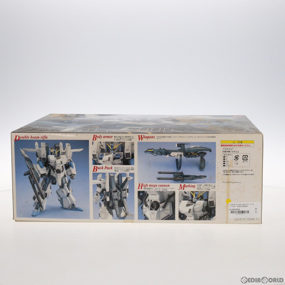 【中古即納】[PTM] MG 1/100 FA-010A FAZZ(ファッツ) ガンダム・センチネル プラモデル(0105266) バンダイ(20010930)